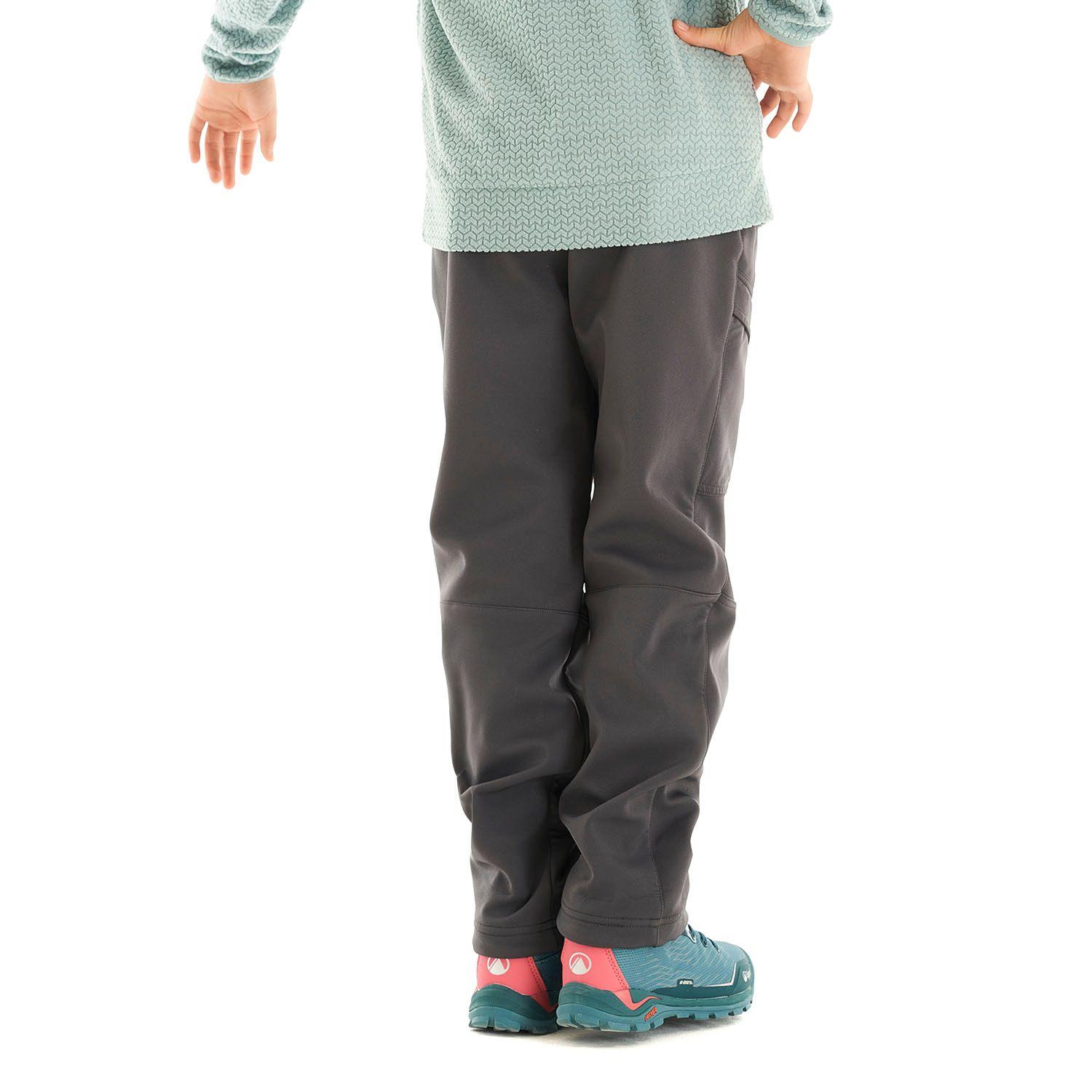 Pantalon Niña Kimball Softshell Pants Gris Oscuro Lippi I21-3