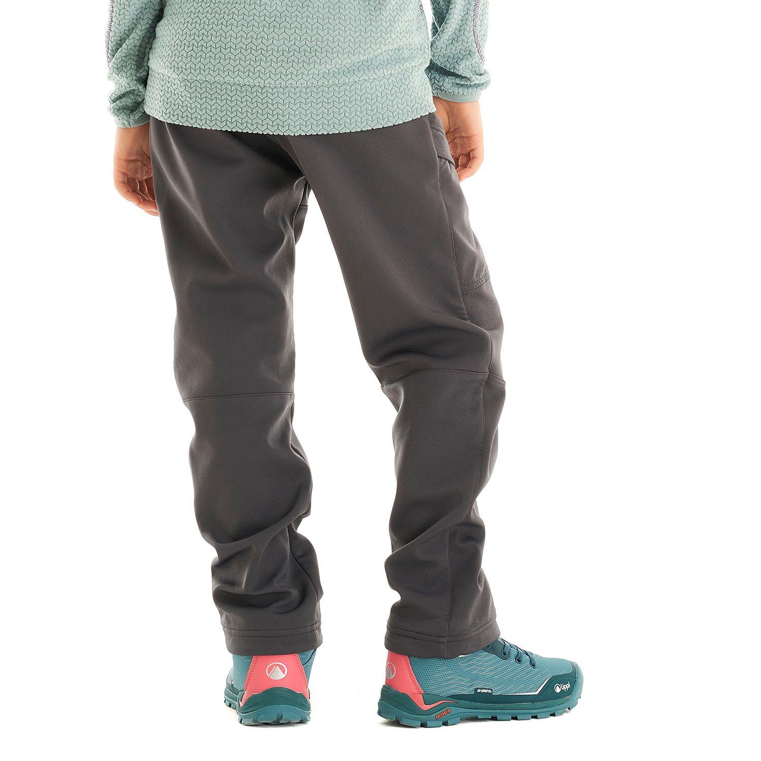 Pantalon Niña Kimball Softshell Pants Gris Oscuro Lippi I21-4