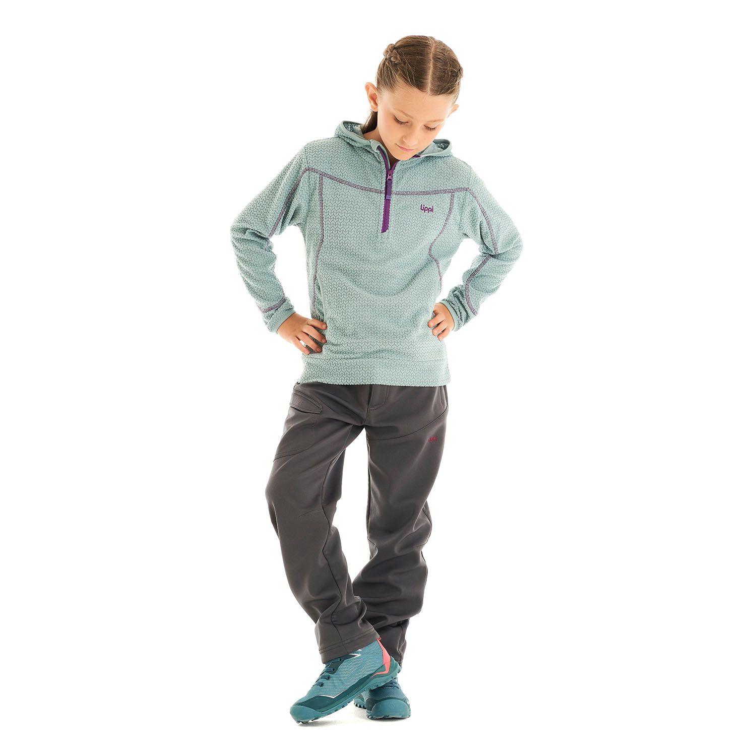 Pantalon Niña Kimball Softshell Pants Gris Oscuro Lippi I21-7