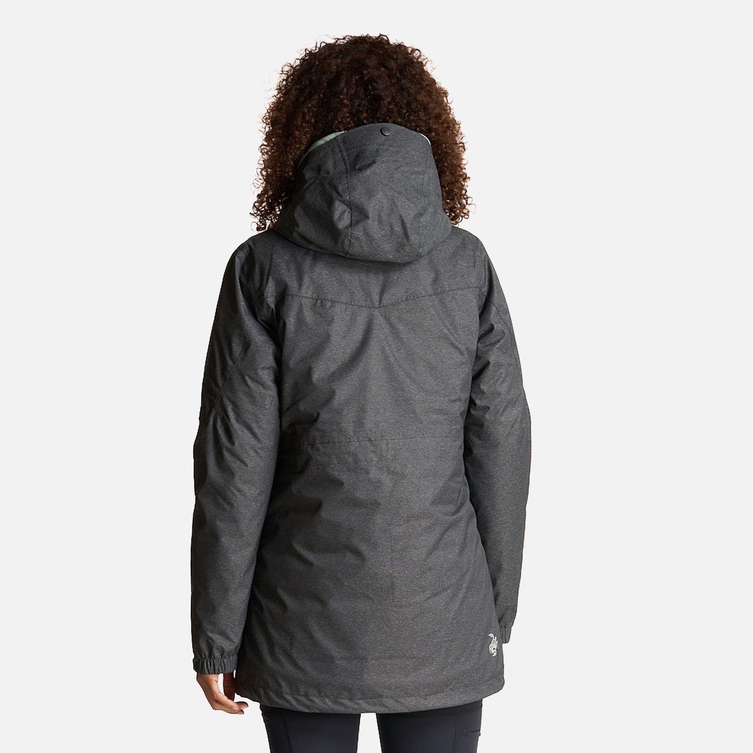Chaqueta Mujer Perro Guapo Negro/Jade Haka Honu-3