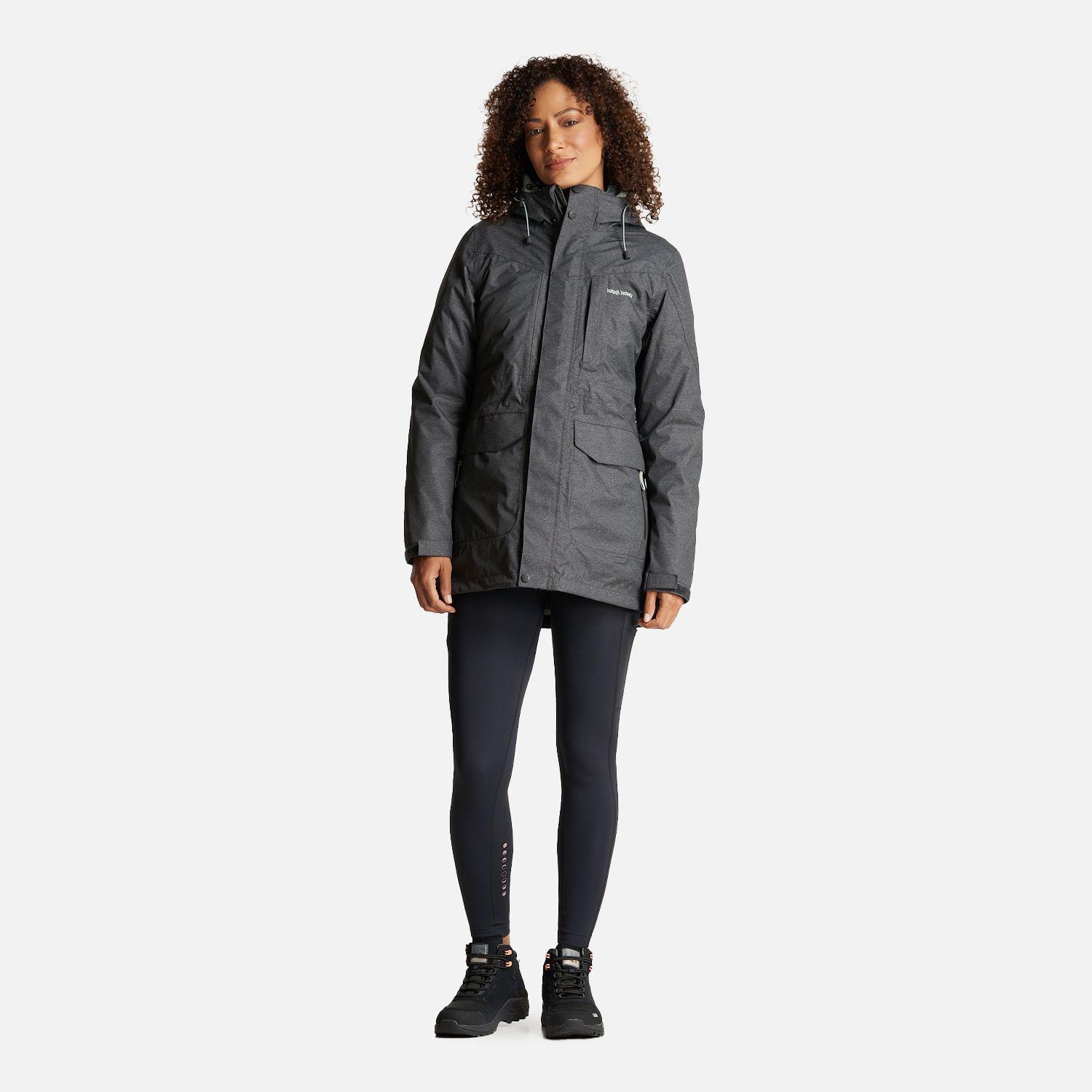Chaqueta Mujer Perro Guapo Negro/Jade Haka Honu-9