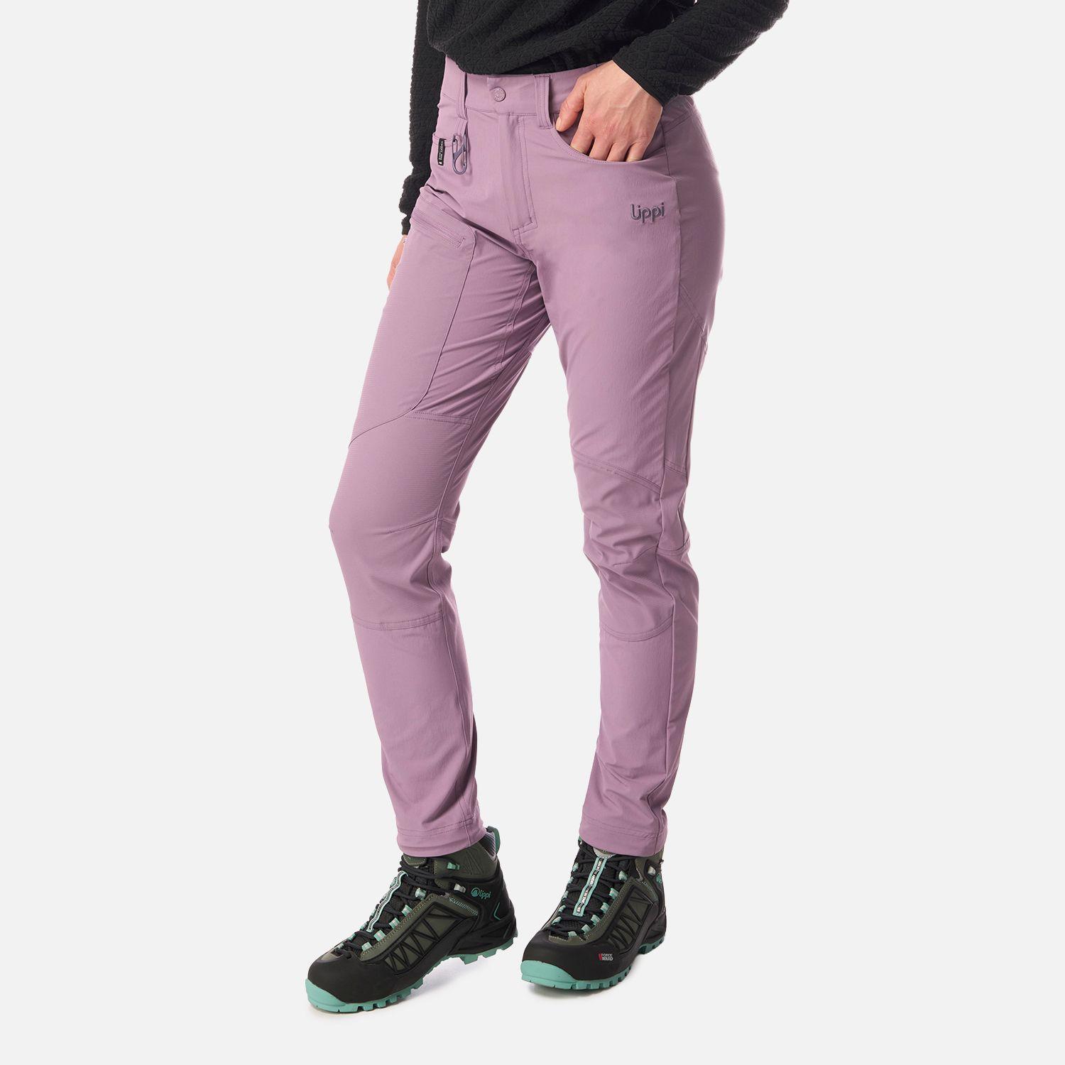 Pantalón Mujer Lennox Q-Dry Slim Fit Pants Purpura Claro Lippi I26-1