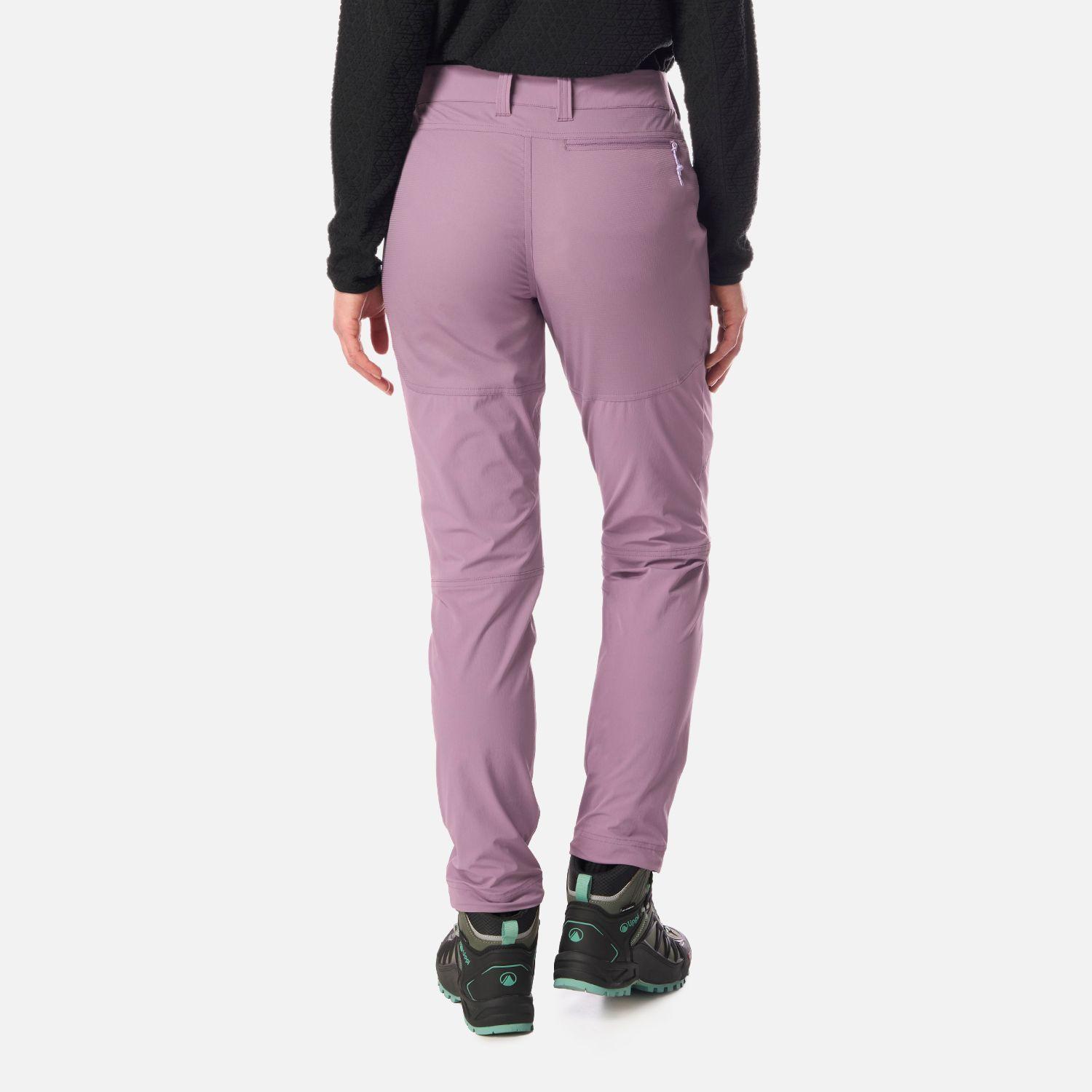 Pantalón Mujer Lennox Q-Dry Slim Fit Pants Purpura Claro Lippi I26-2