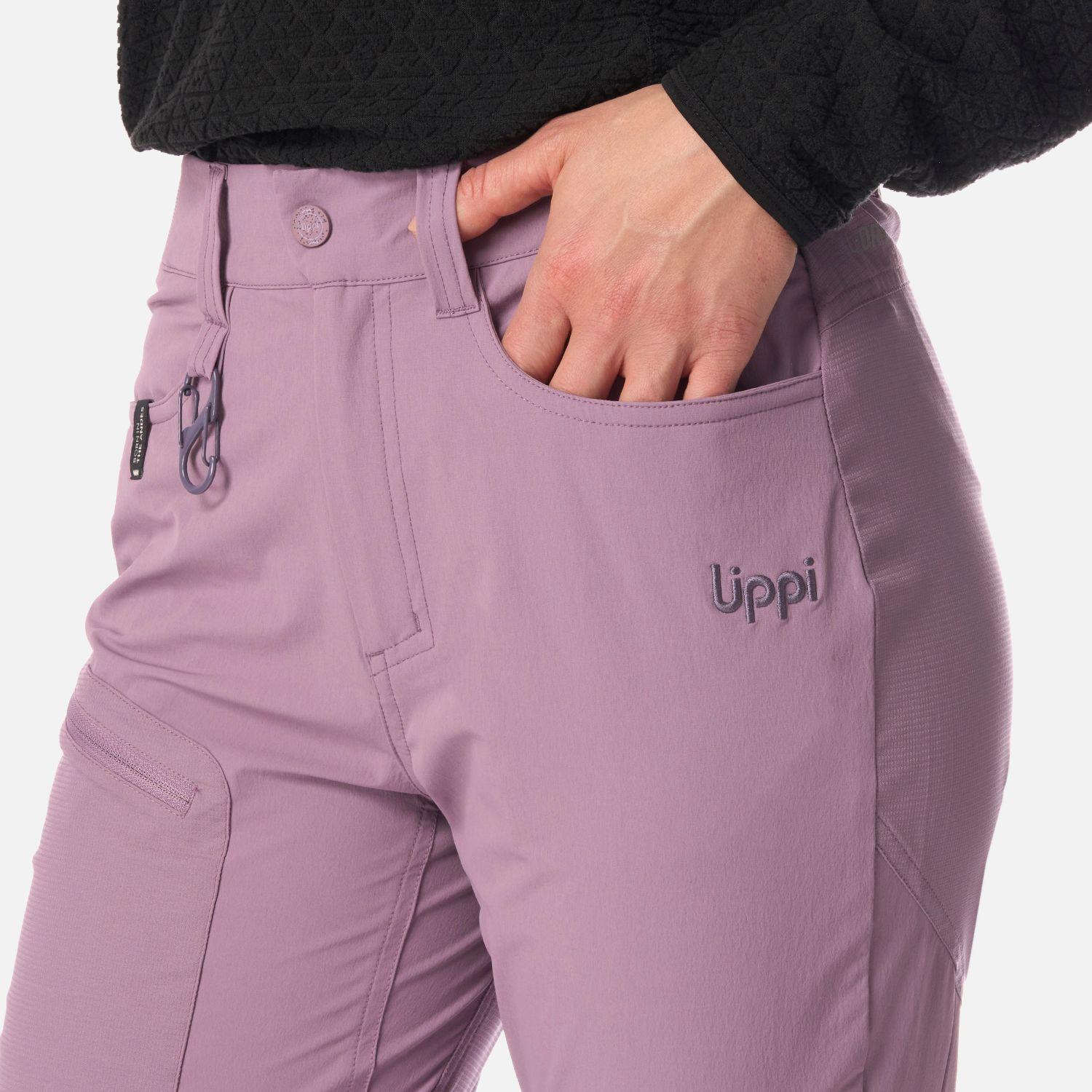 Pantalón Mujer Lennox Q-Dry Slim Fit Pants Purpura Claro Lippi I26-3
