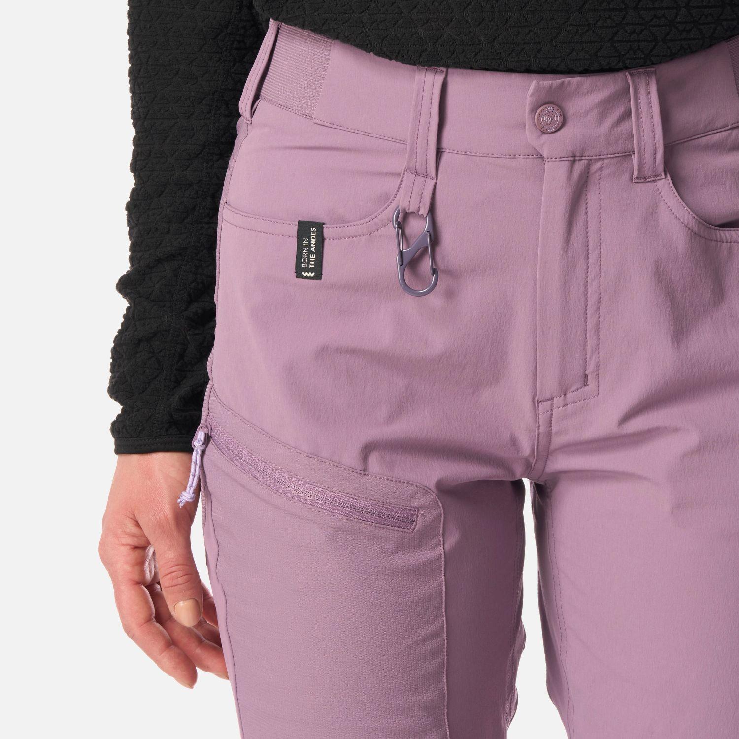 Pantalón Mujer Lennox Q-Dry Slim Fit Pants Purpura Claro Lippi I26-4