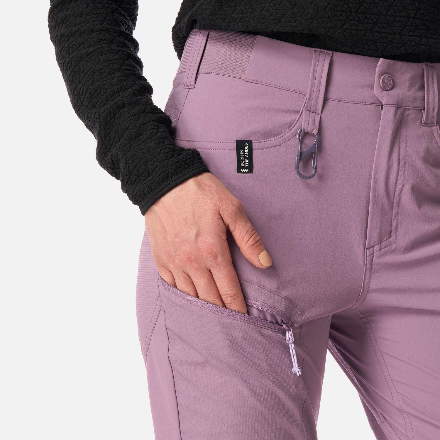 Pantalón Mujer Lennox Q-Dry Slim Fit Pants Purpura Claro Lippi I26-5