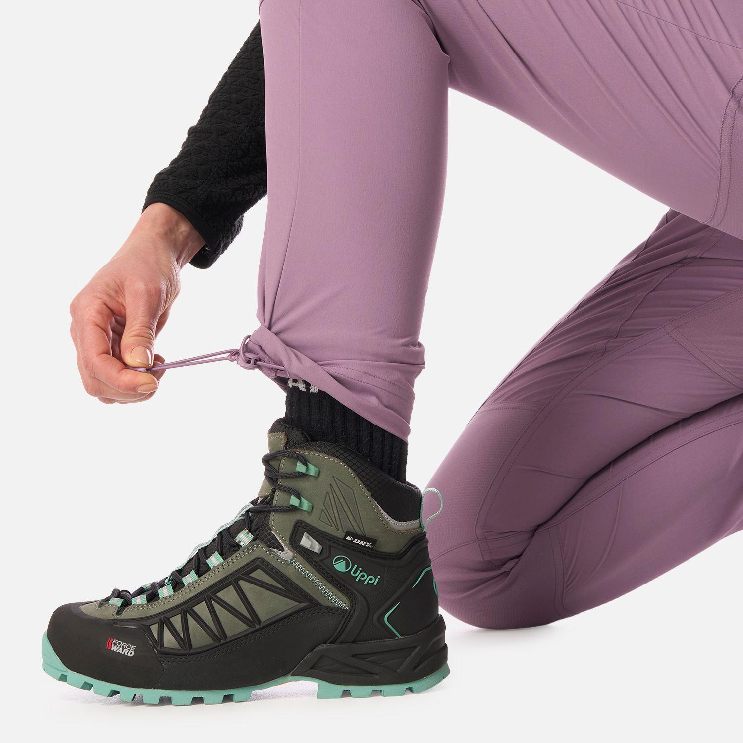 Pantalón Mujer Lennox Q-Dry Slim Fit Pants Purpura Claro Lippi I26-6