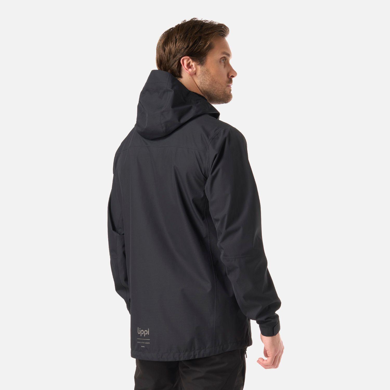 Chaqueta Hombre Shield B-Dry Hoody Jacket Negro Lippi V26-2