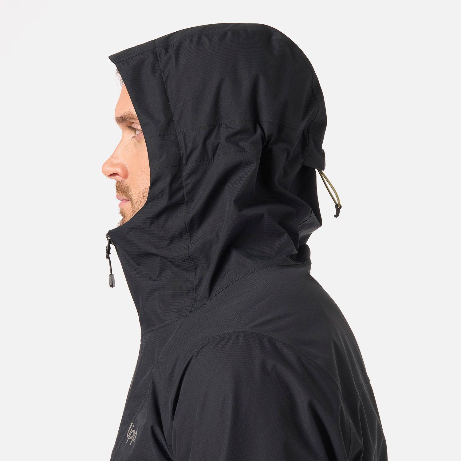 Chaqueta Hombre Shield B-Dry Hoody Jacket Negro Lippi V26-3