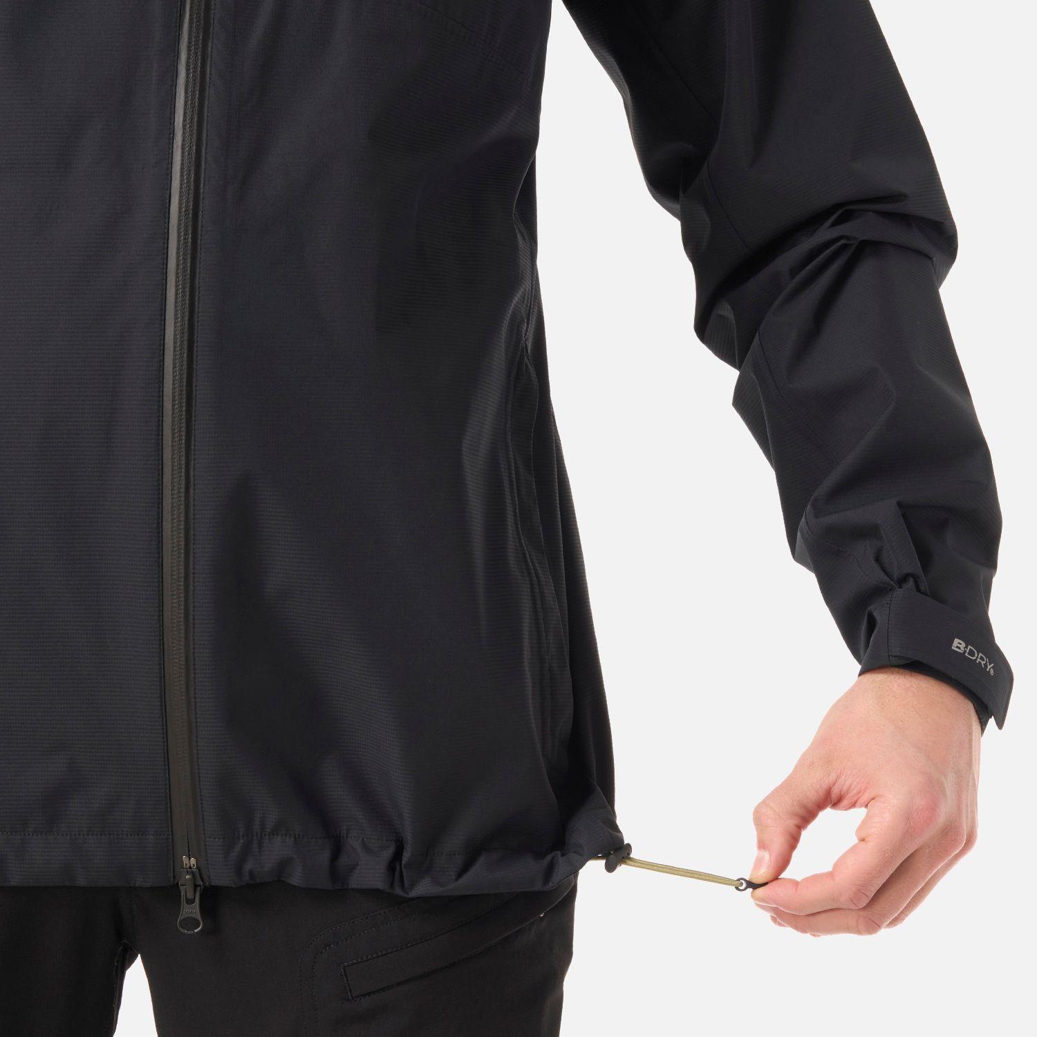 Chaqueta Hombre Shield B-Dry Hoody Jacket Negro Lippi V26-6
