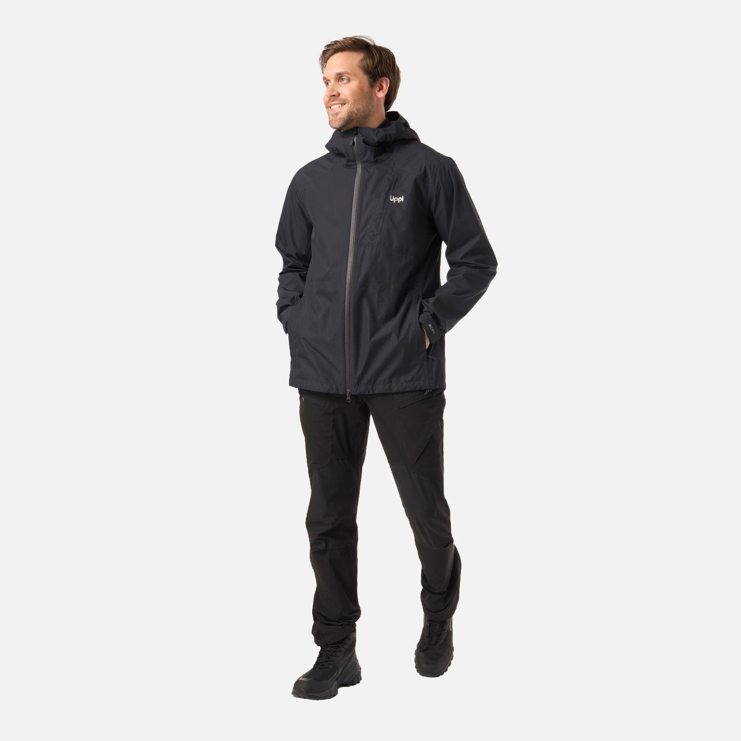 Chaqueta Hombre Shield B-Dry Hoody Jacket Negro Lippi V26-8