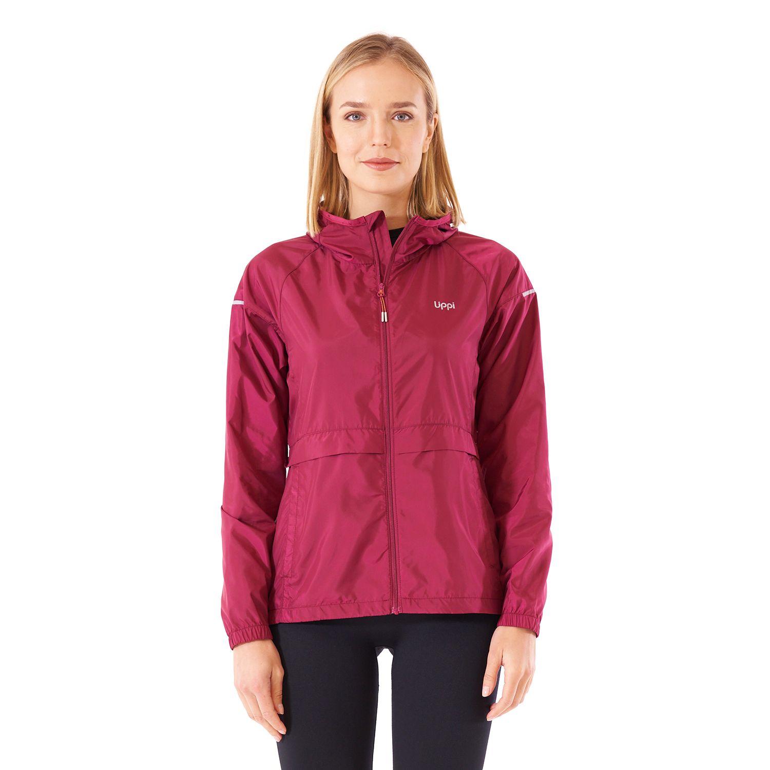 Chaqueta Mujer Nightfall WindBreaker Hoody Jacket Frambuesa Lippi-1