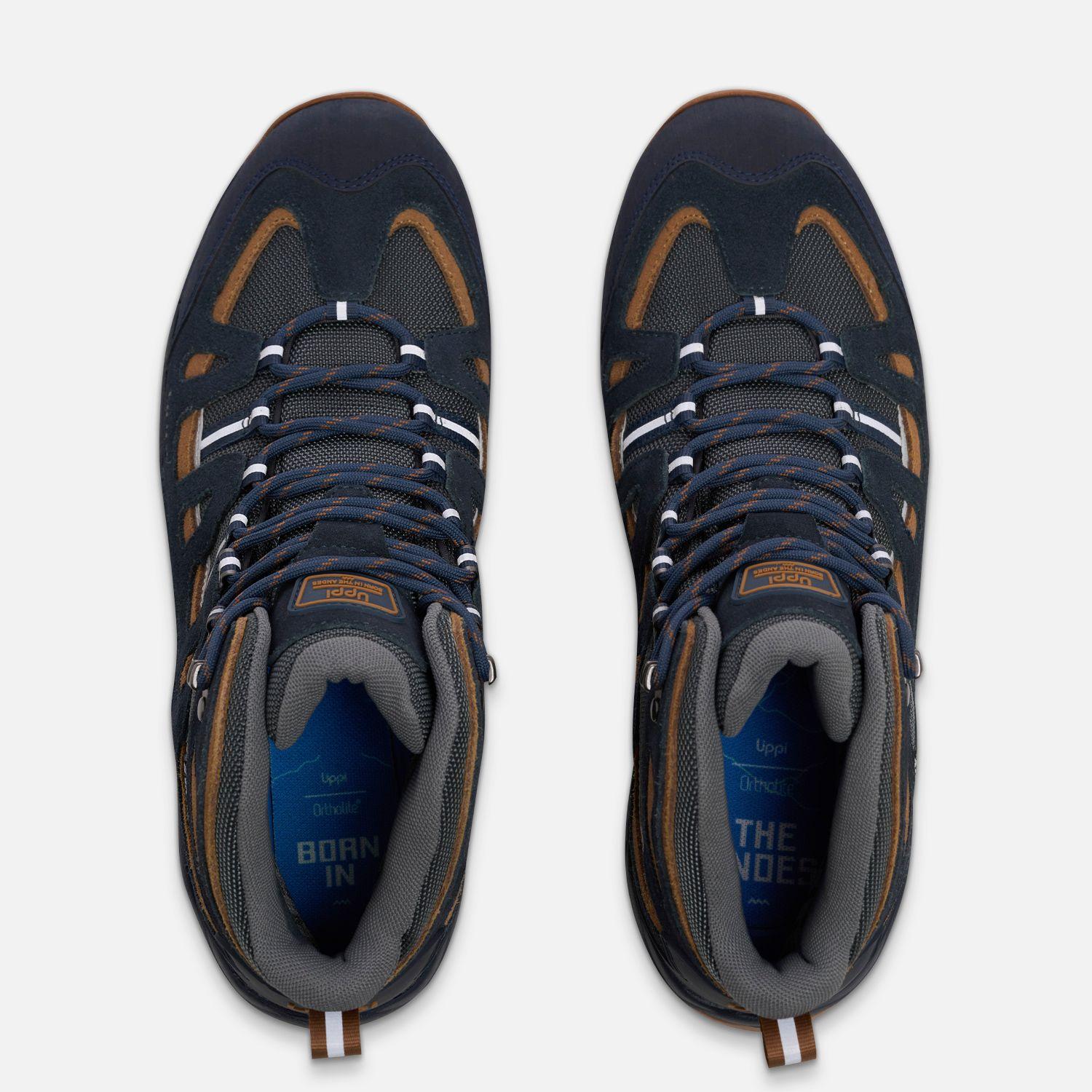 Botín Hombre Puelo CS Hi Azul / Cafe Lippi I26-4