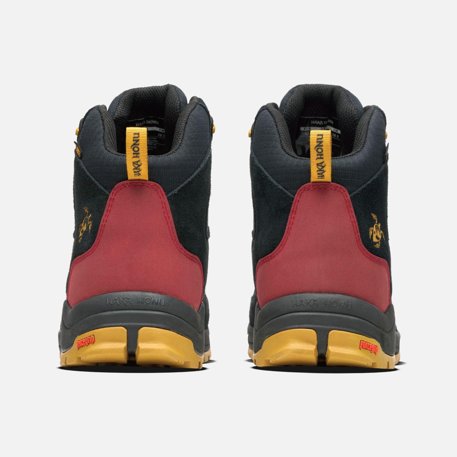Botín Hombre Morro Negro / Rojo Haka Honu I26-4