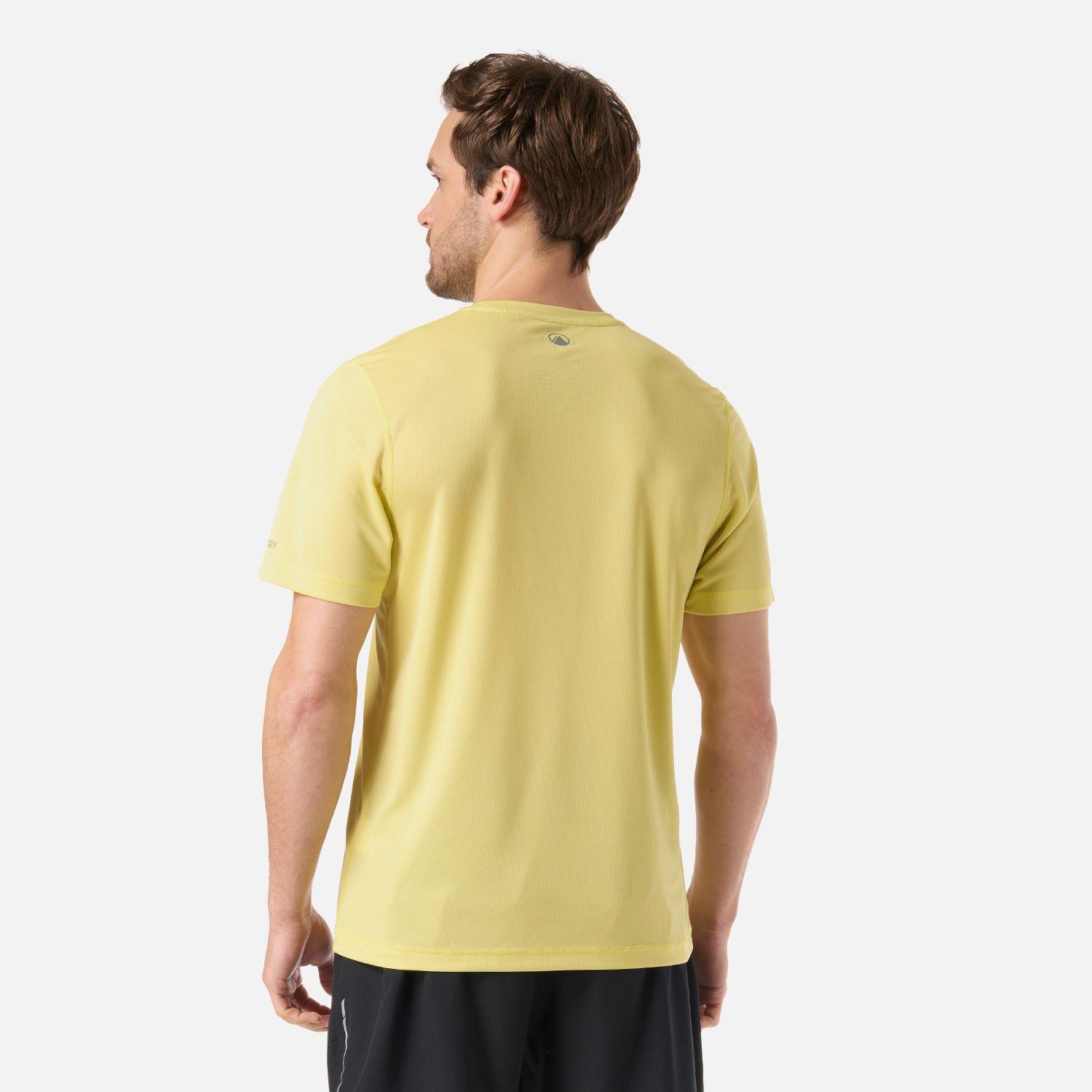 Polera Hombre Core Q-Dry T-Shirt Amarillo Lippi V26-2
