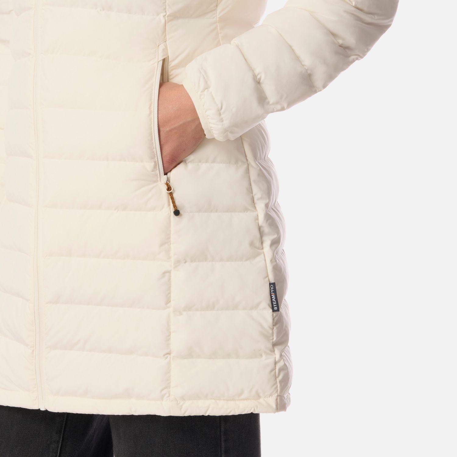 Chaqueta Mujer Snowmass Long Steam-pro Hoody Jacket Crema Lippi I26-4