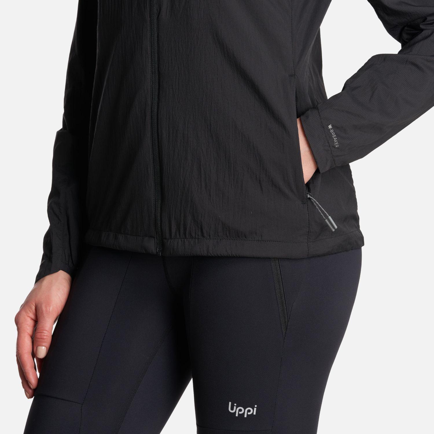 Chaqueta Mujer  Spry WindBreaker Hoody Jacket Negro Lippi-5