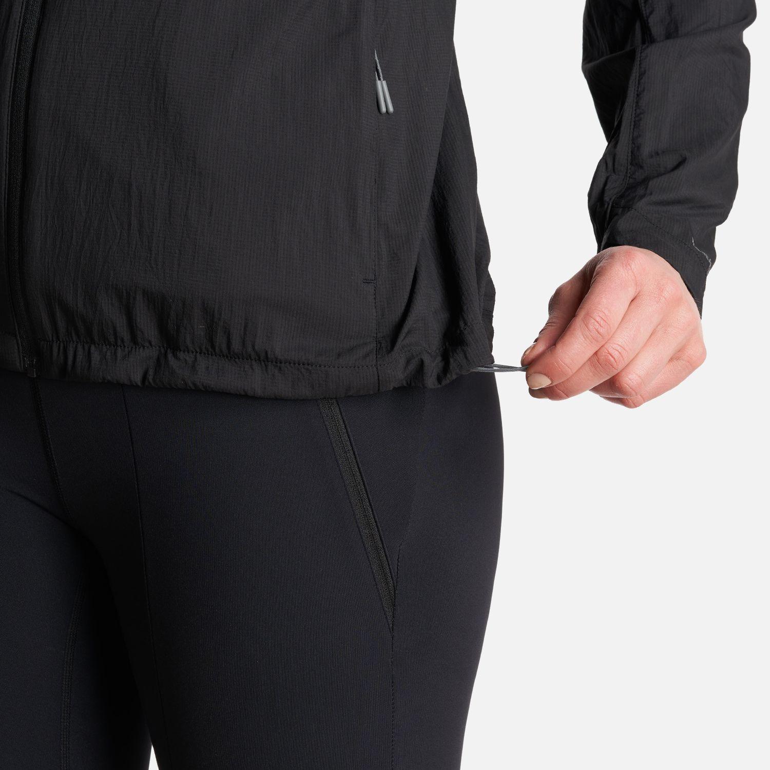 Chaqueta Mujer  Spry WindBreaker Hoody Jacket Negro Lippi-6