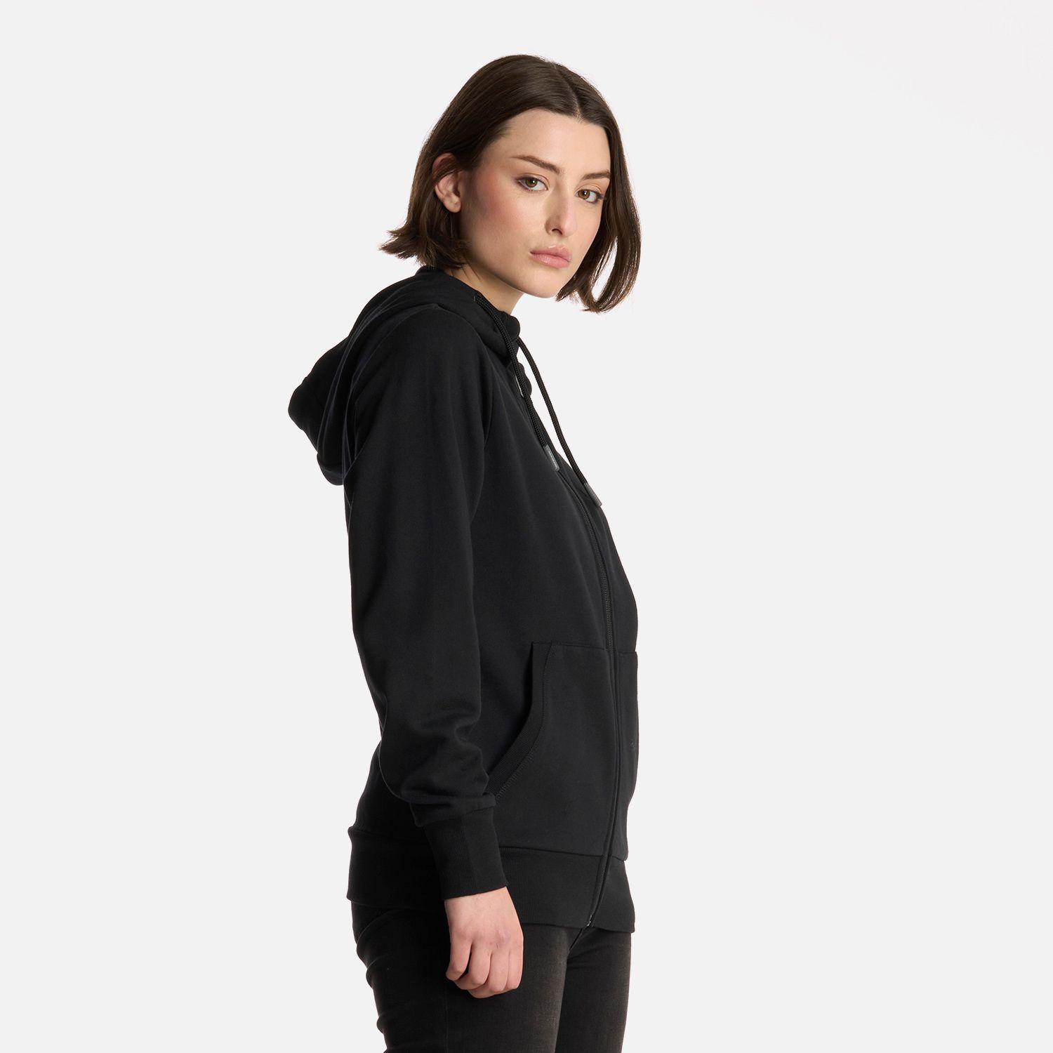 Polerón Mujer Ulmo Full Zip Hoody Sweatshirt Negro Lippi-1