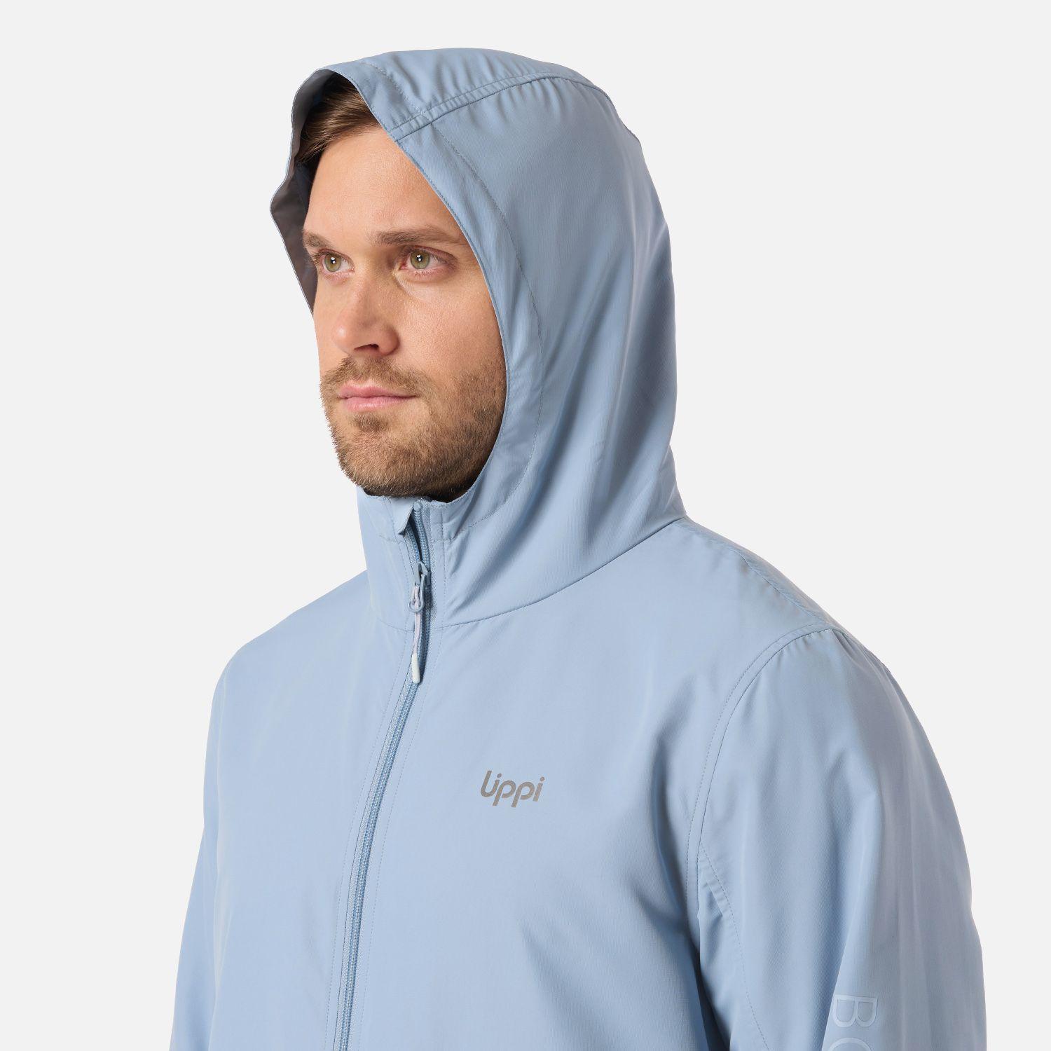 Chaqueta Hombre Nightfall WindBreaker Hoody Jacket Azul Lippi V26-3