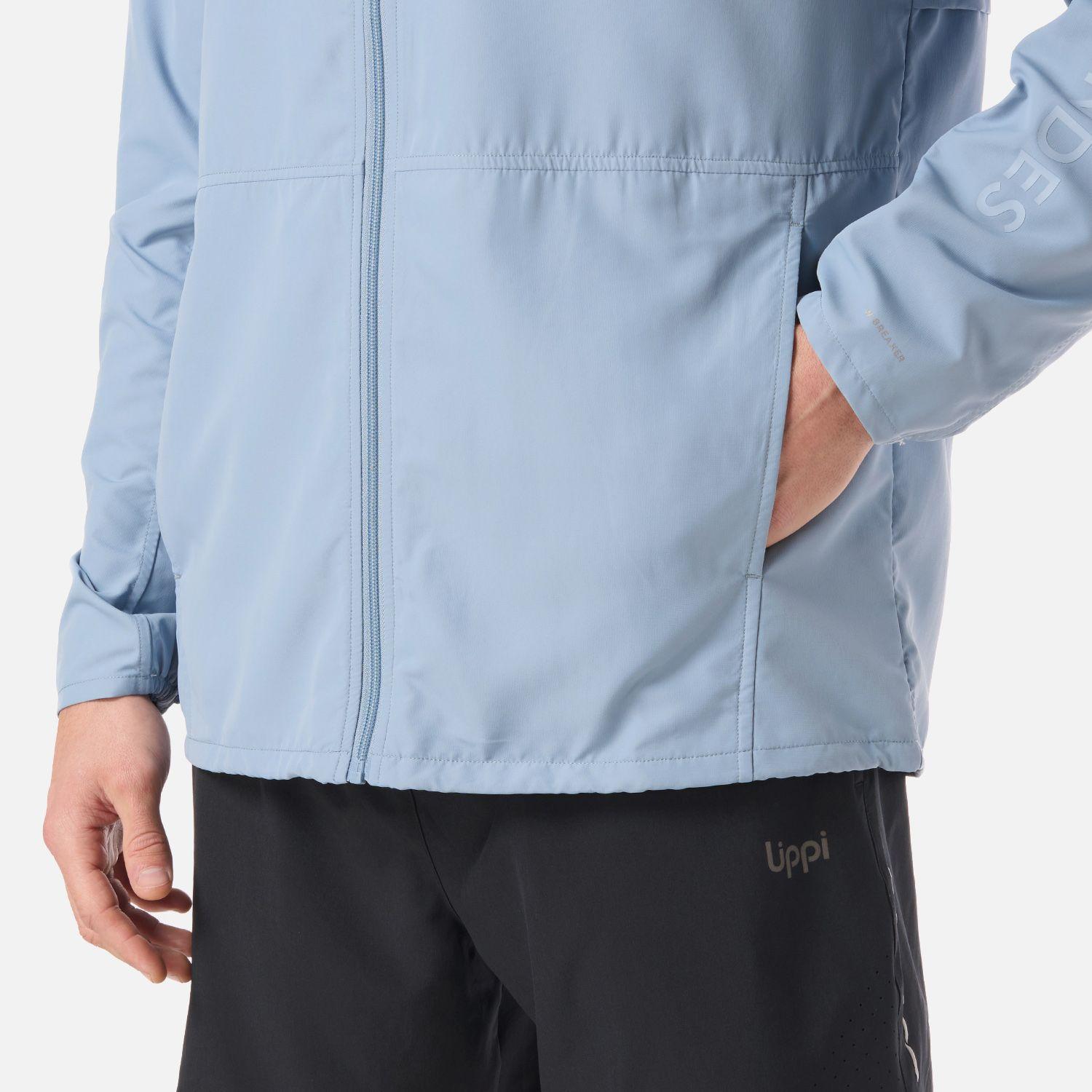 Chaqueta Hombre Nightfall WindBreaker Hoody Jacket Azul Lippi V26-4