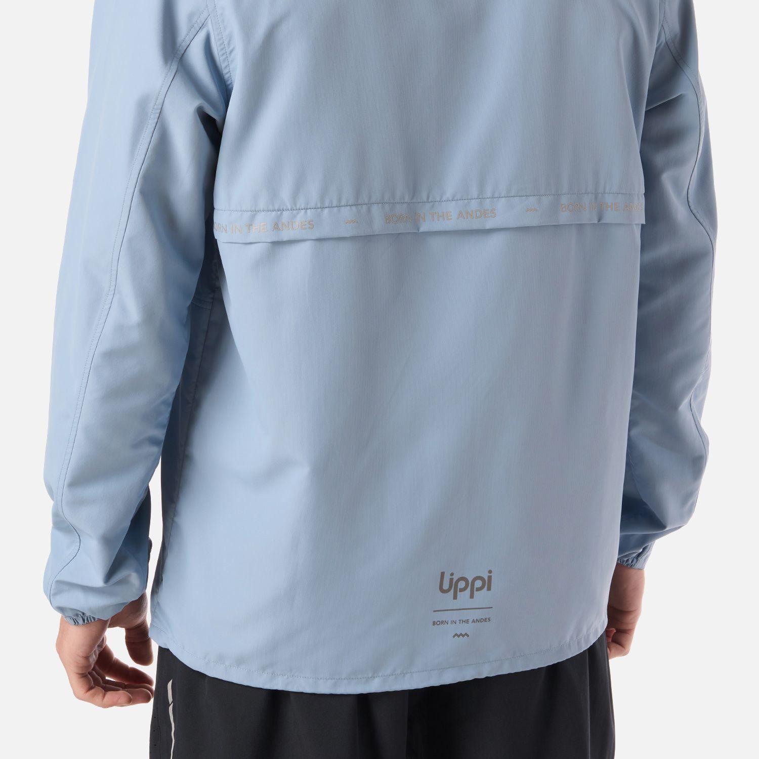 Chaqueta Hombre Nightfall WindBreaker Hoody Jacket Azul Lippi V26-6