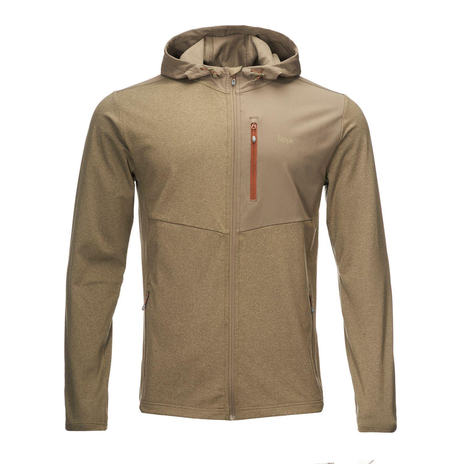 Poleron Hombre Axis Hoody Jacket Oliva Oscuro Lippi-0