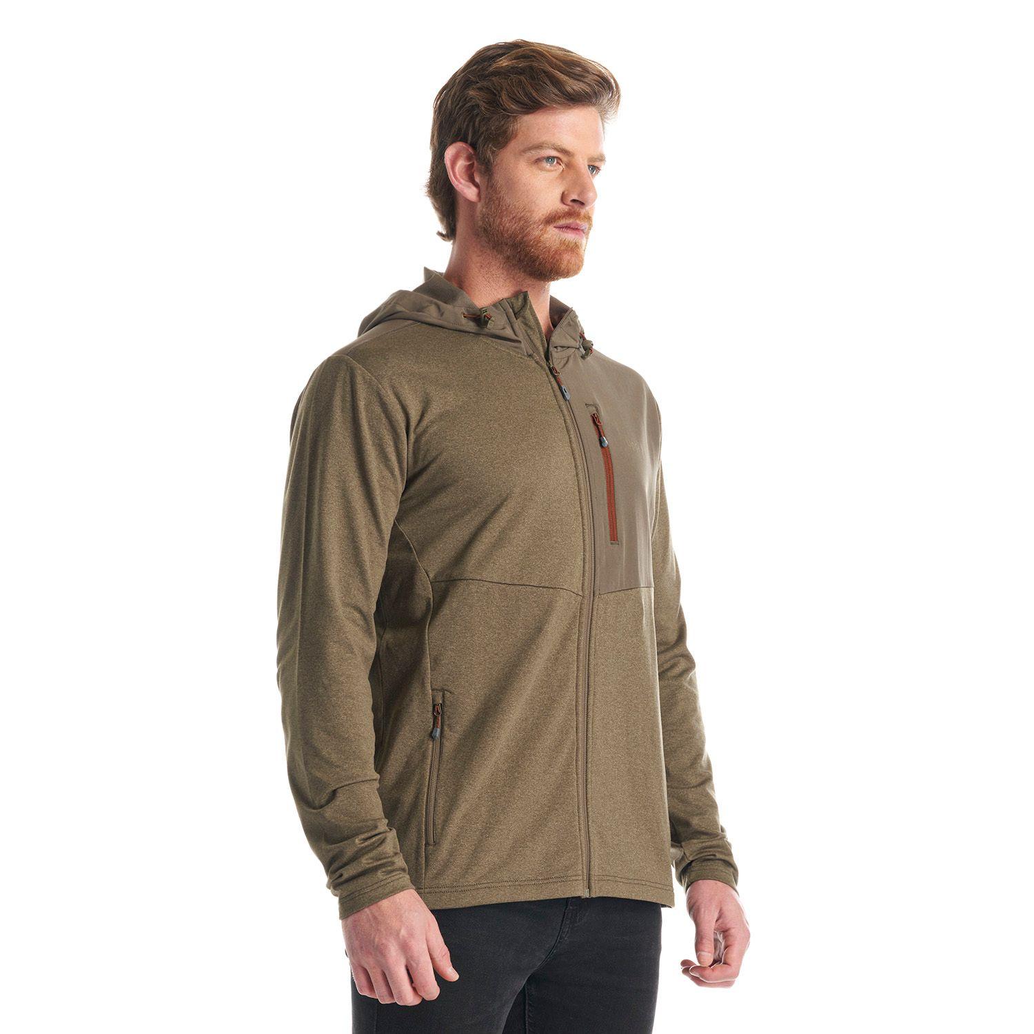 Poleron Hombre Axis Hoody Jacket Oliva Oscuro Lippi-2