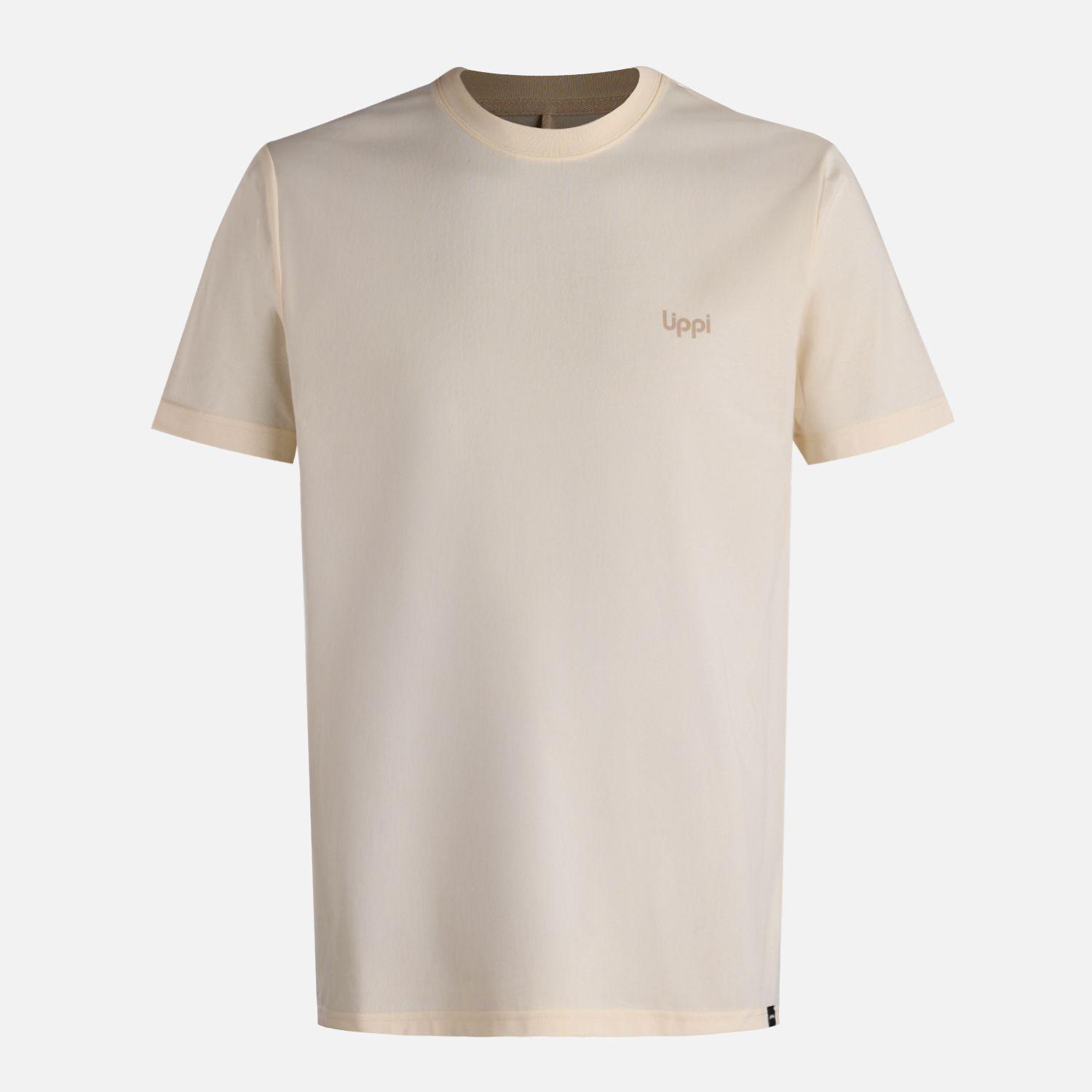 Polera Hombre Green Sorona T-Shirt Crema Lippi V26-5