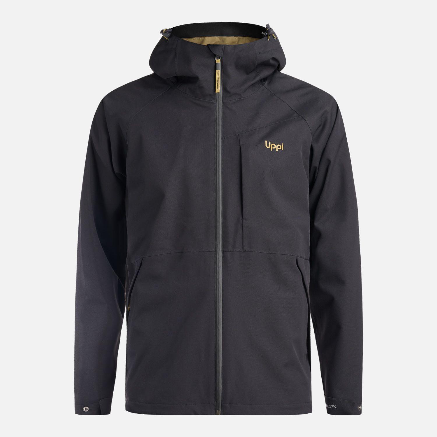 Chaqueta Hombre Massif B-Dry Hoody Jacket Negro Lippi-0