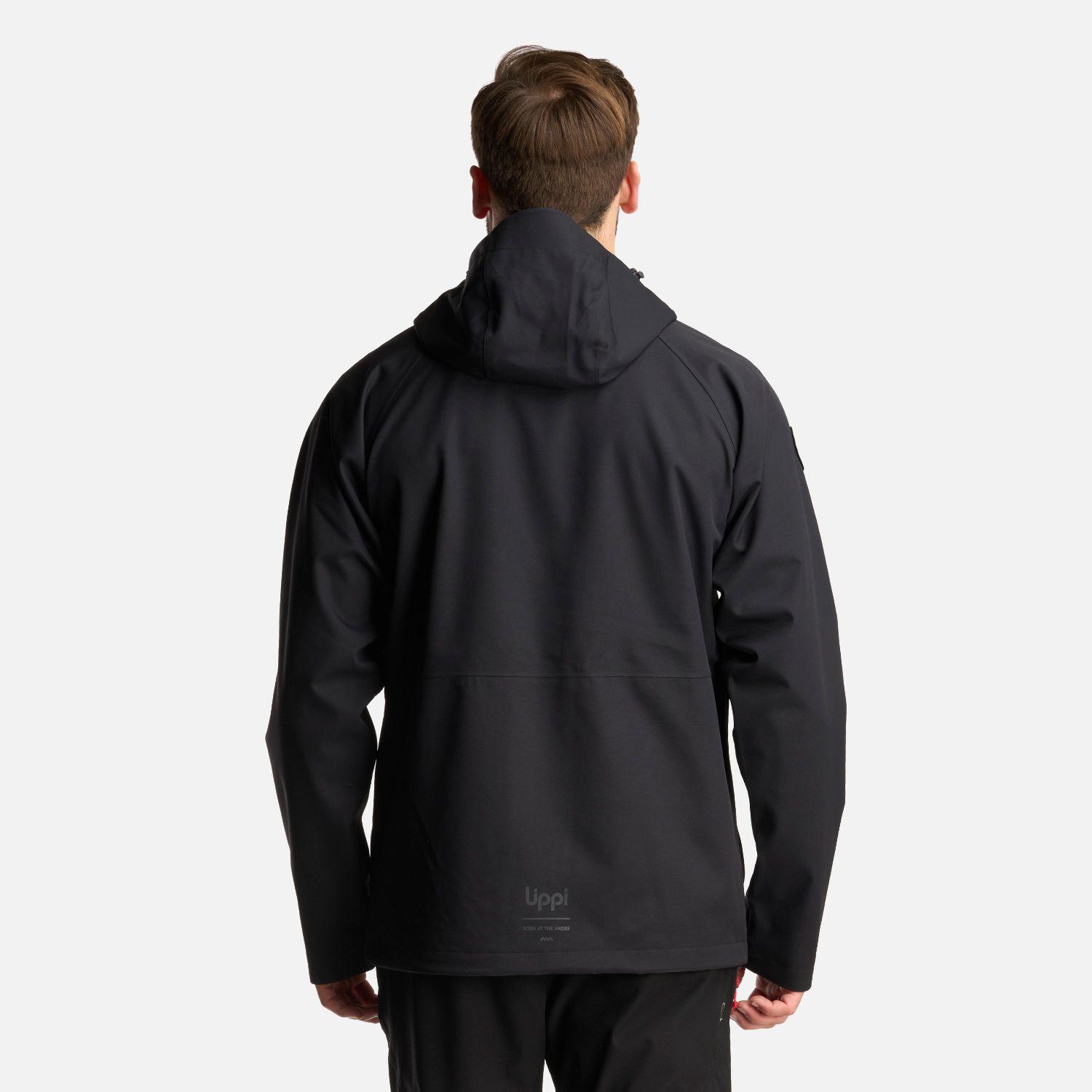 Chaqueta Hombre Massif B-Dry Hoody Jacket Negro Lippi-4