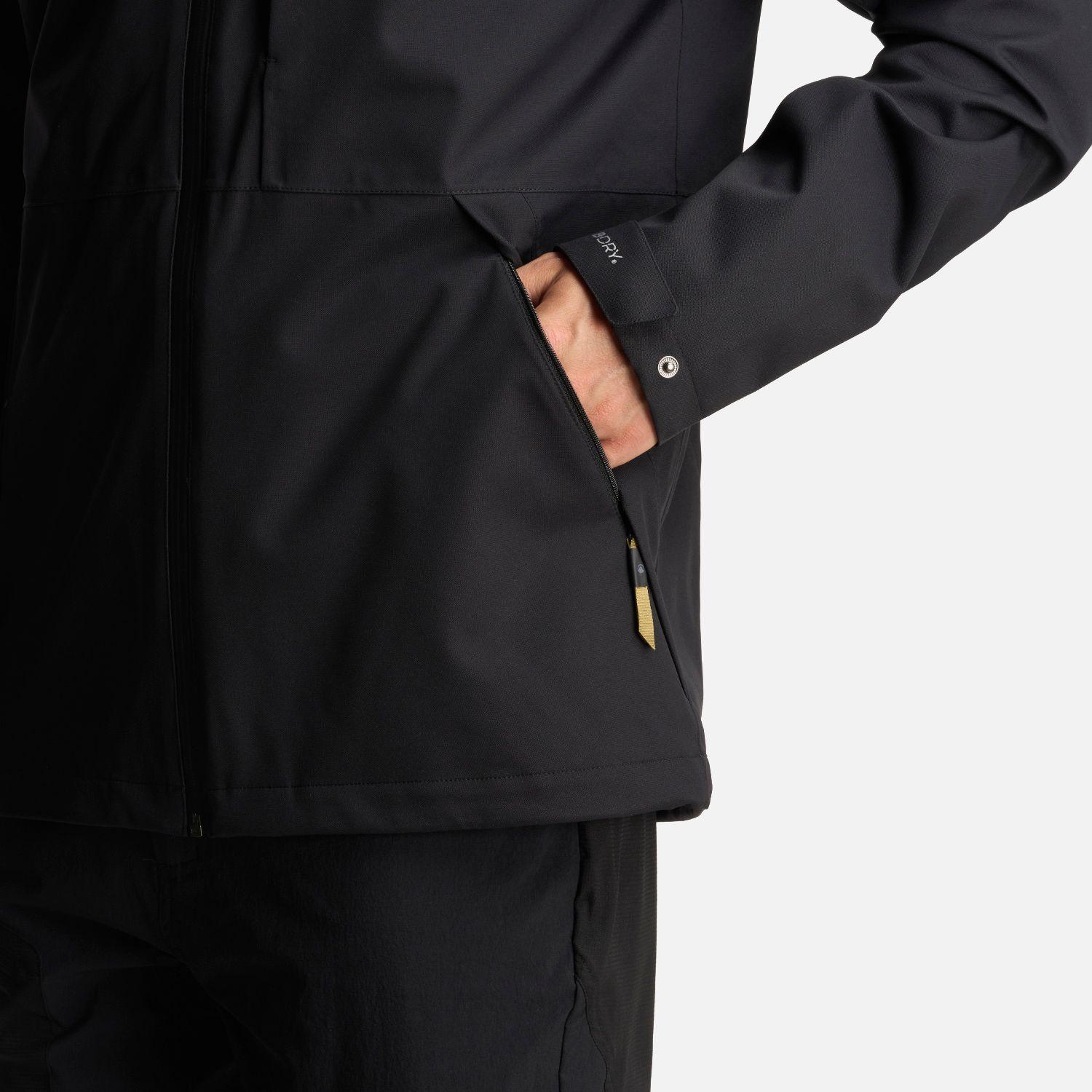 Chaqueta Hombre Massif B-Dry Hoody Jacket Negro Lippi-7