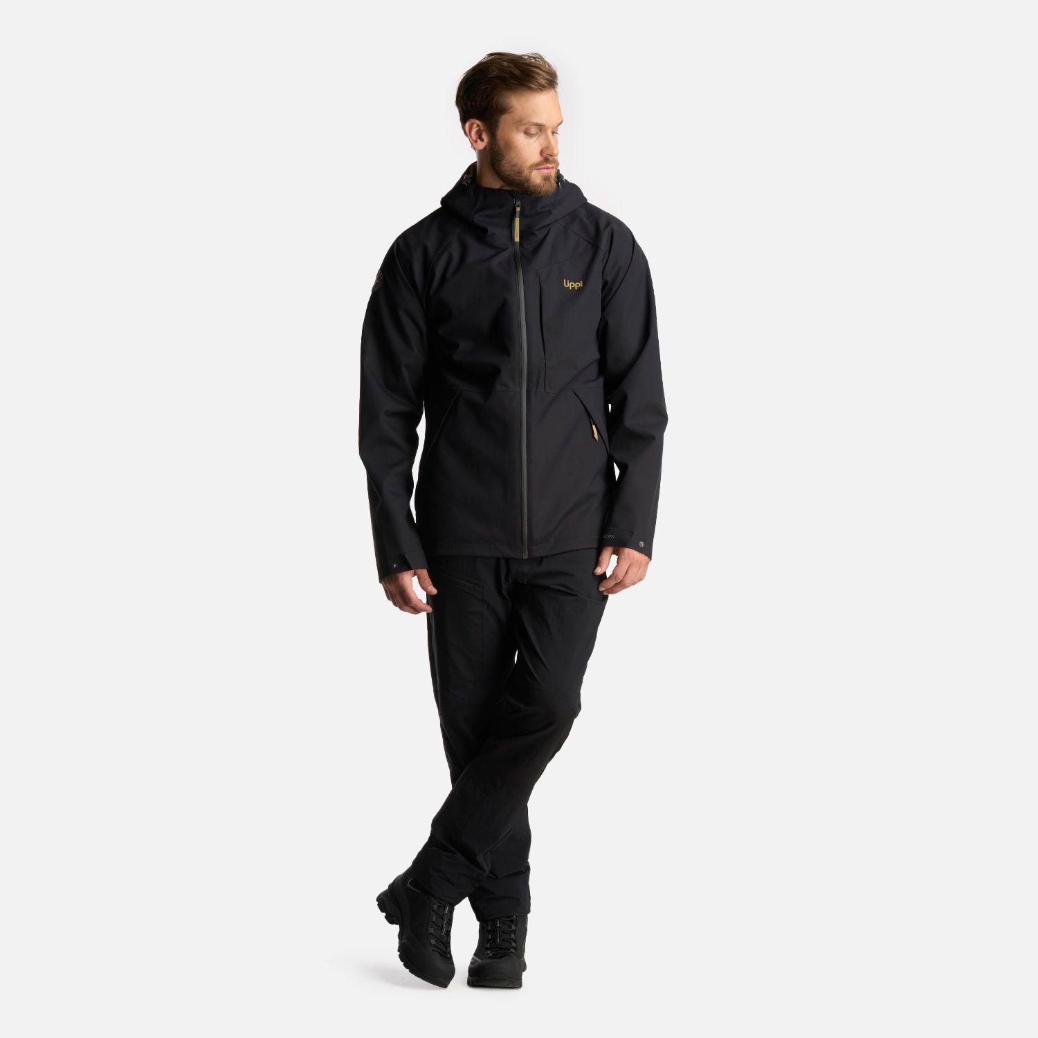 Chaqueta Hombre Massif B-Dry Hoody Jacket Negro Lippi-8