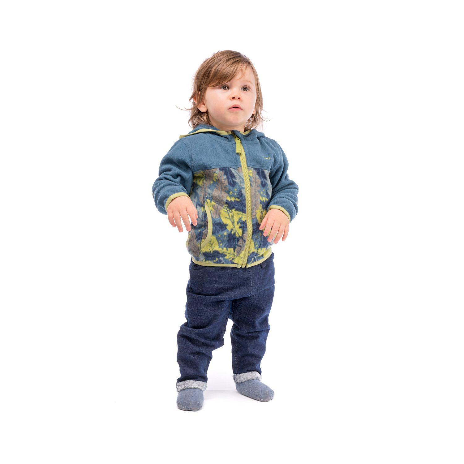 Poleron Baby Boy Delta Sweatshirt Azul Lippi-1