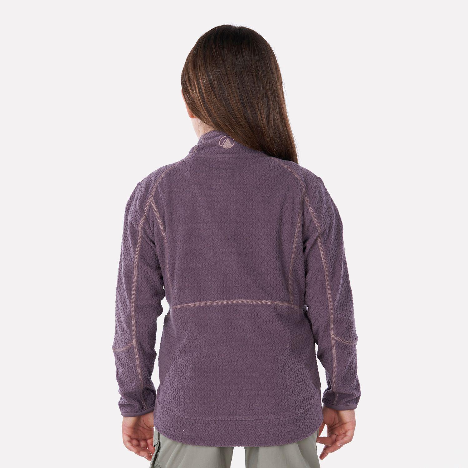 Poleron Niña Saltamontes Nano-F 14 Zip Malva Lippi V23-2