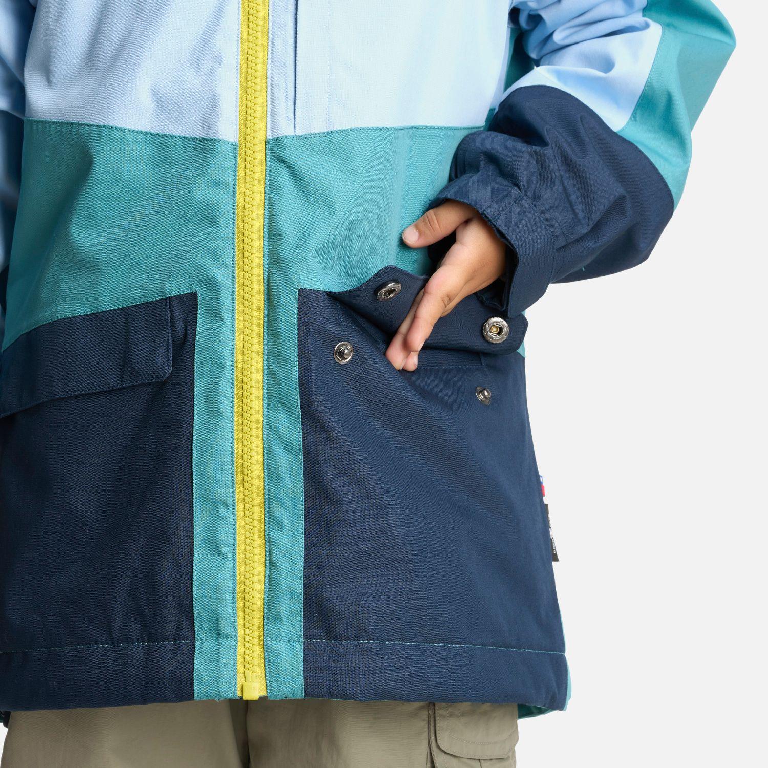 Chaqueta Niño Mini Yak Turquesa Haka Honu-4