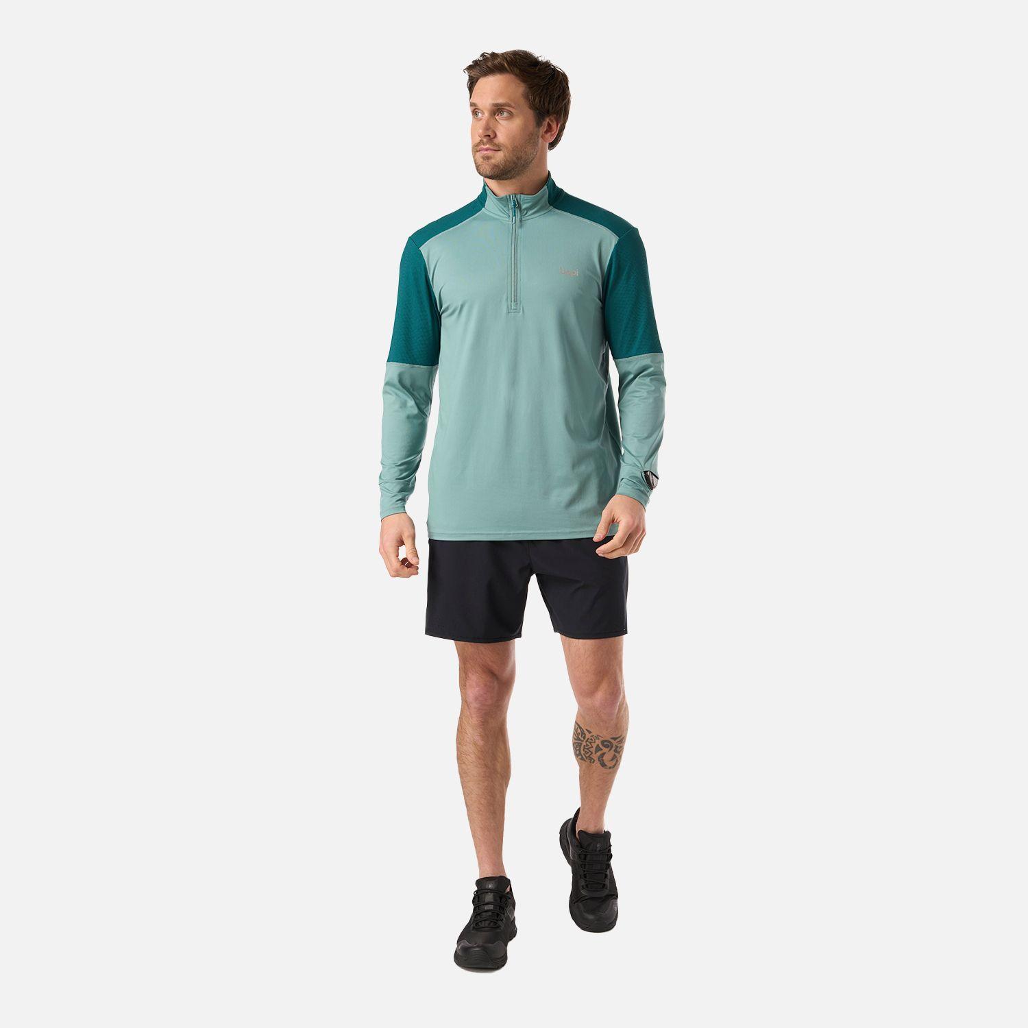 Polerón Hombre Puerto Trucco 1/4 Zip Turquesa Lippi V26-4