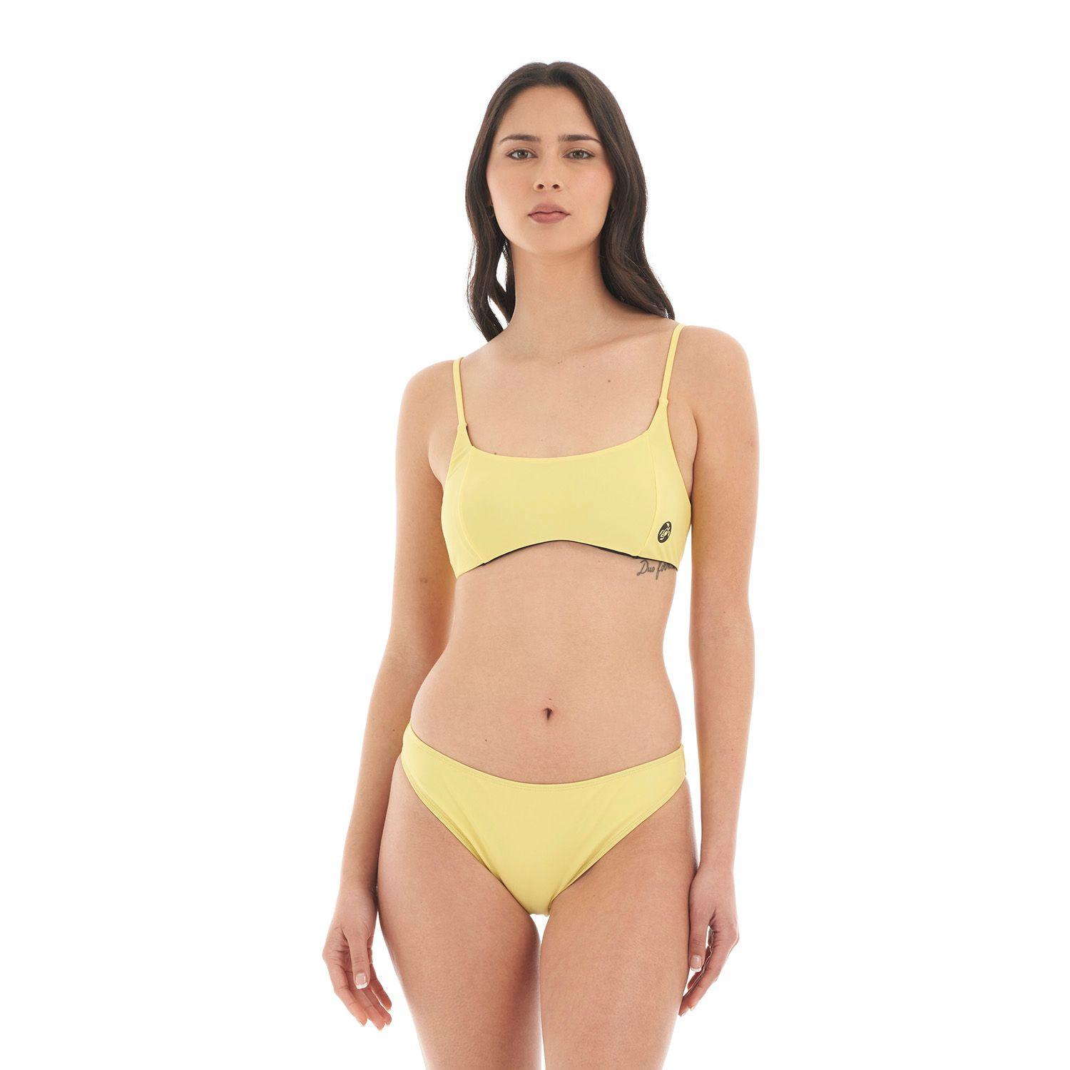 Traje de Baño Mujer Sirena Amarillo Haka Honu-1
