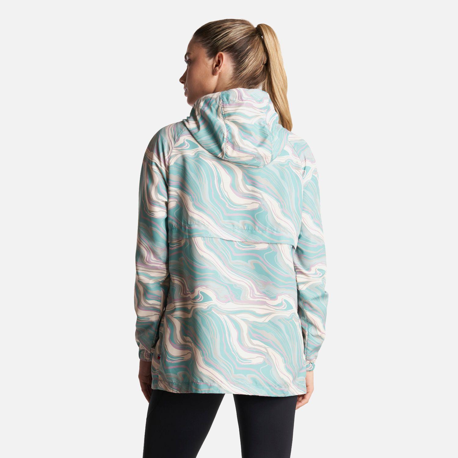 Chaqueta Mujer Aperrao 14 zip Print Jade Haka Honu-3