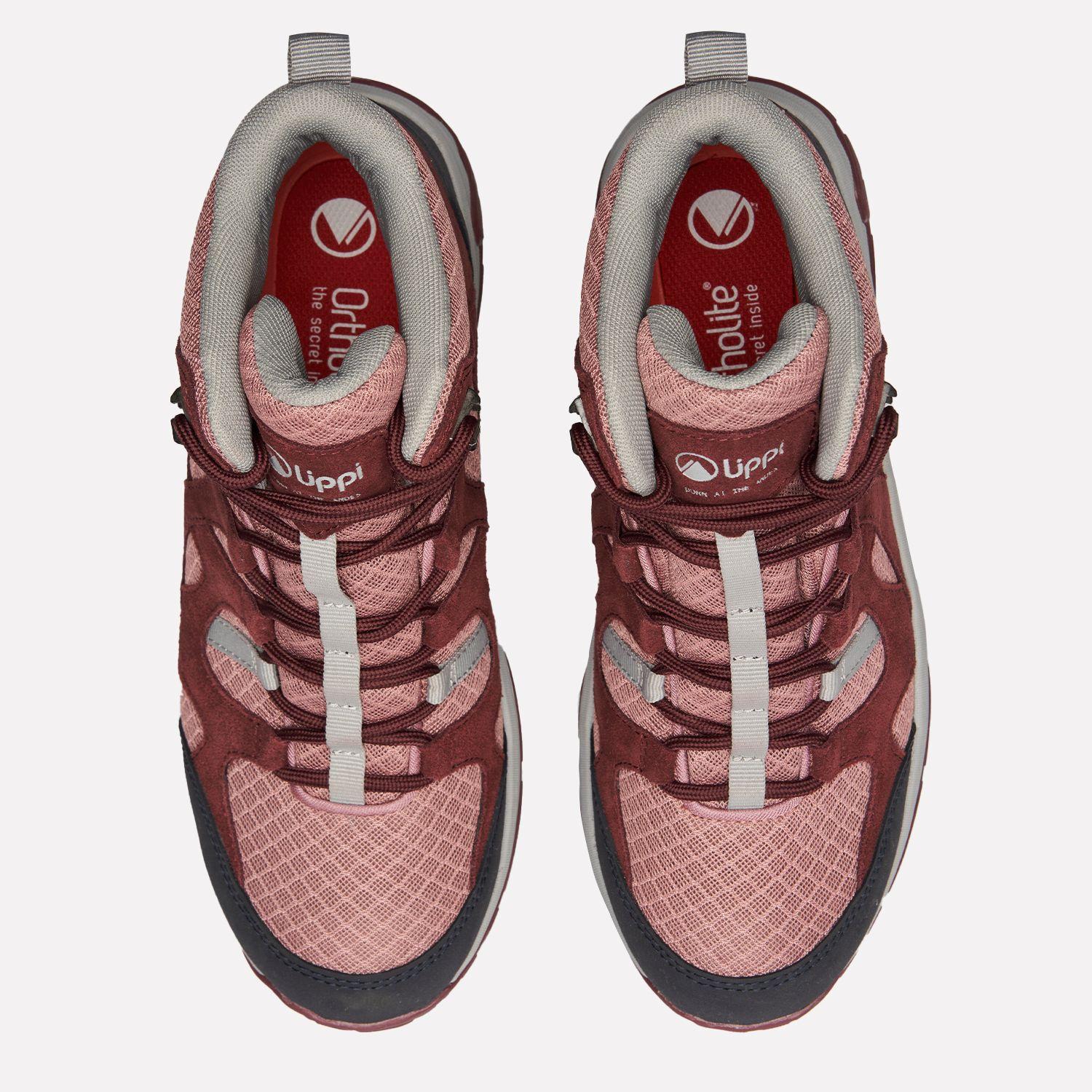 Botín Mujer Tellus Mid Rosa Oscuro Lippi TT22-5