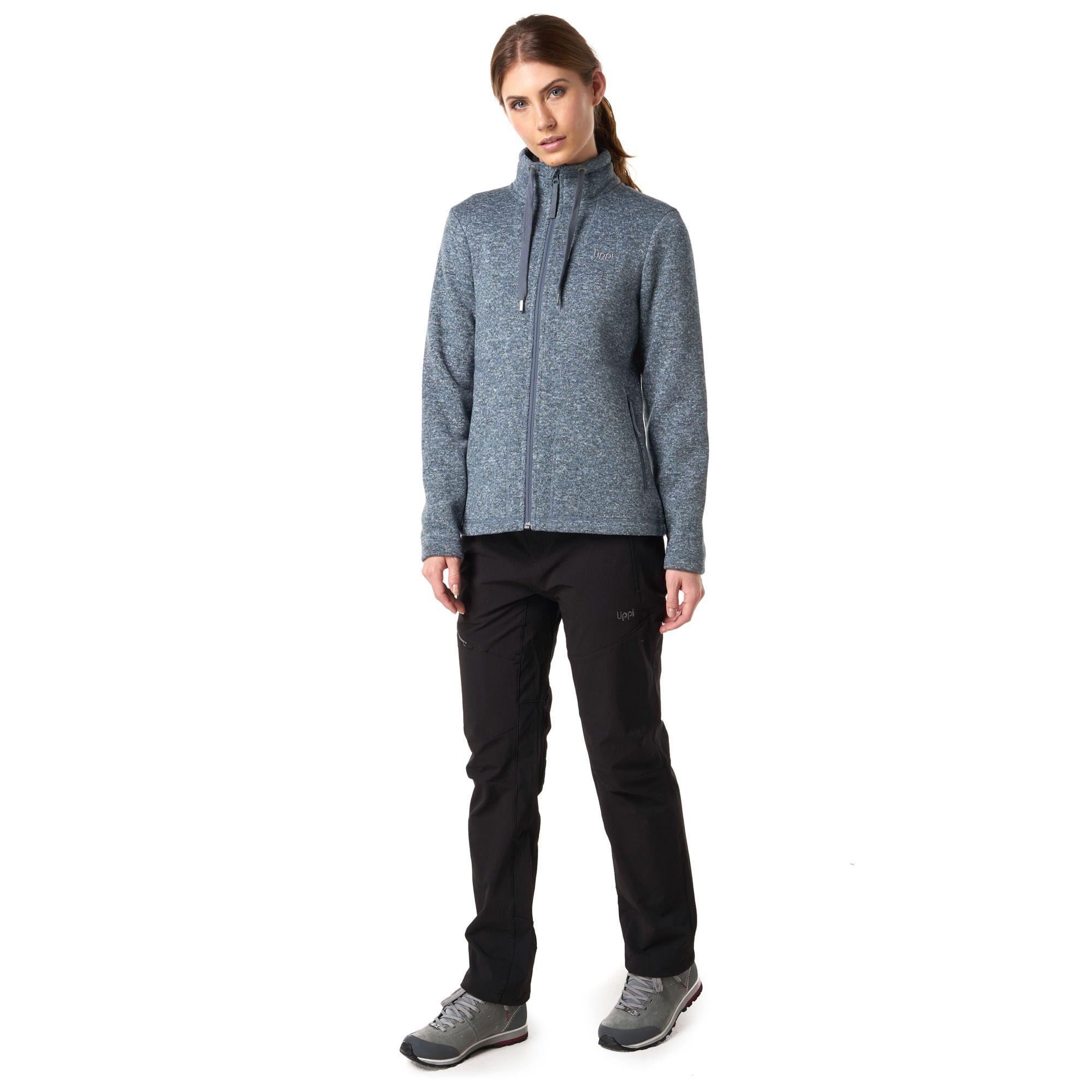 Chaqueta Mujer Warm It Blend-Pro Jacket Melange Azul Piedra Lippi-1