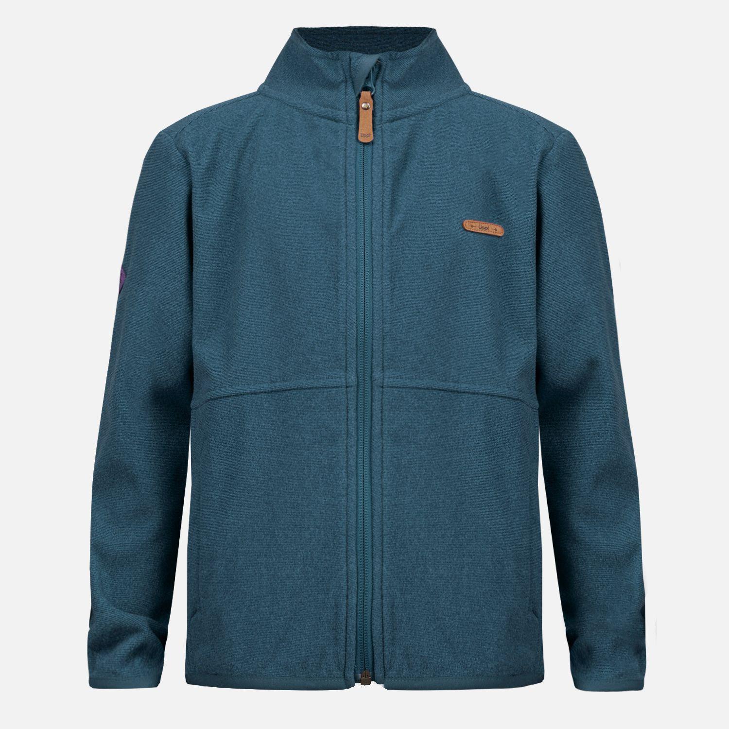 Poleron Niño Stripes Nano-F Full Zip Azul Noche Lippi-0