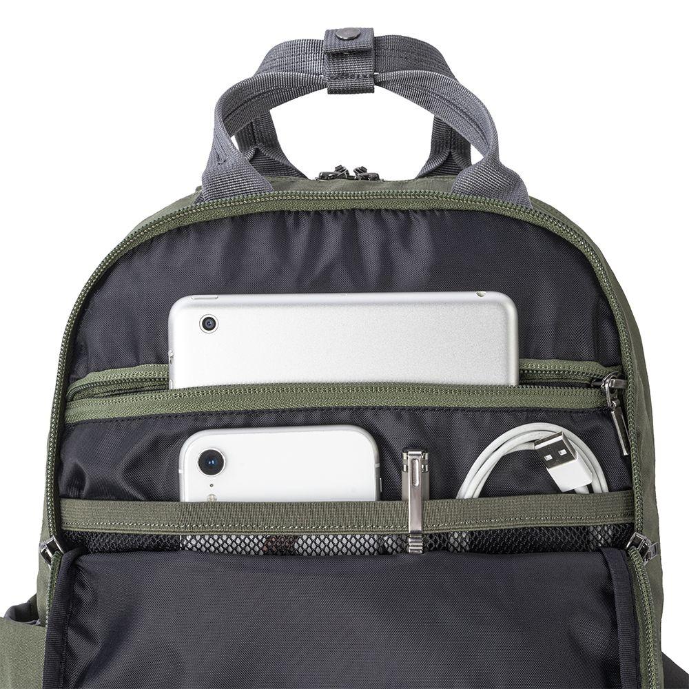 Mochila Unisex Australis 16 Backpack Verde Oliva Lippi-3