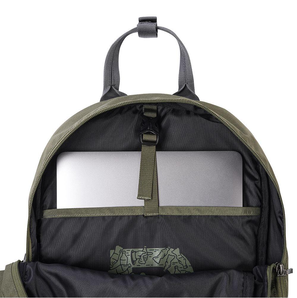 Mochila Unisex Australis 16 Backpack Verde Oliva Lippi-4