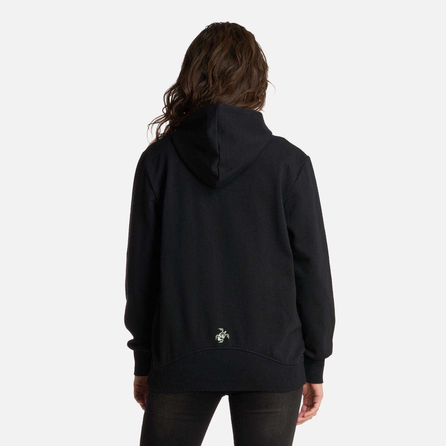 Polerón Mujer Motomami Full Zip Negro Haka Honu I25-2