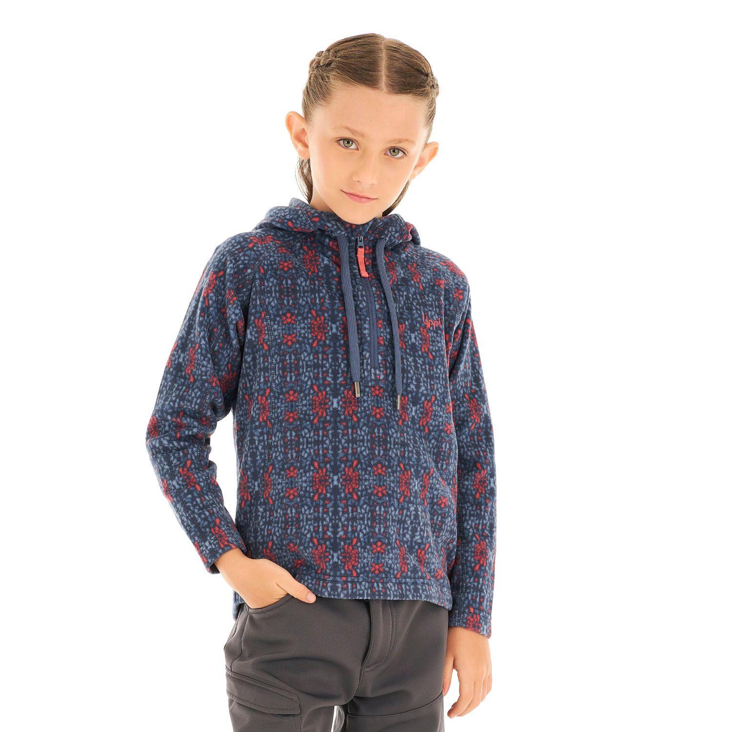 Chaqueta Niña Cold Day Therm-Pro Hoody Jacket Print Indigo Lippi I21-1