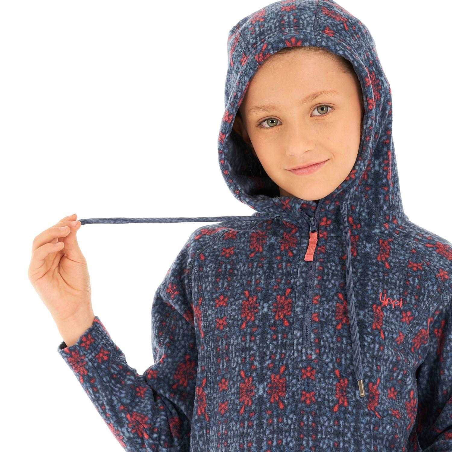 Chaqueta Niña Cold Day Therm-Pro Hoody Jacket Print Indigo Lippi I21-6