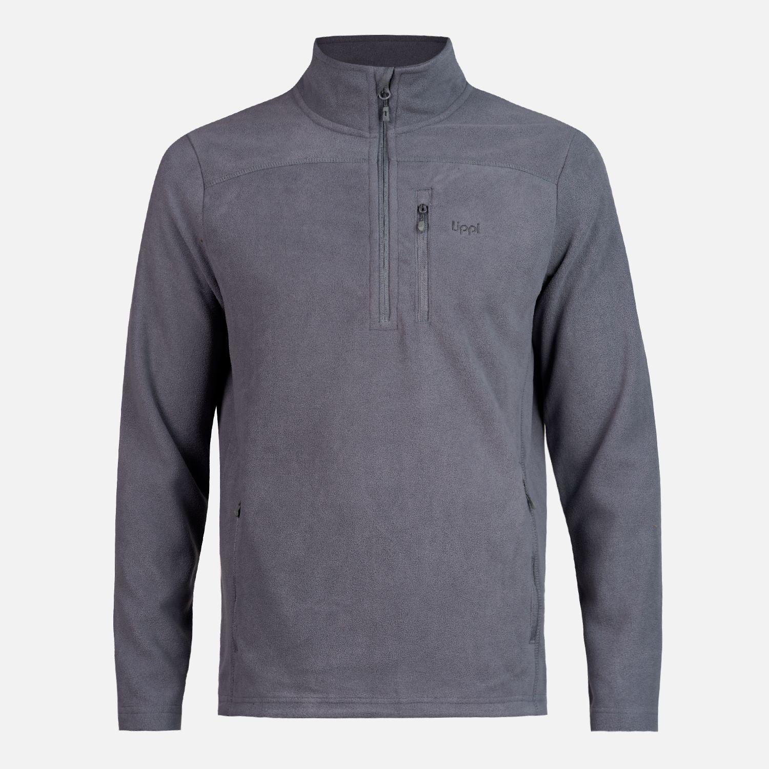 Chaqueta Hombre Paicavi Therm-Pro 14 Zip Jacket Gris Oscuro Lippi I23-0