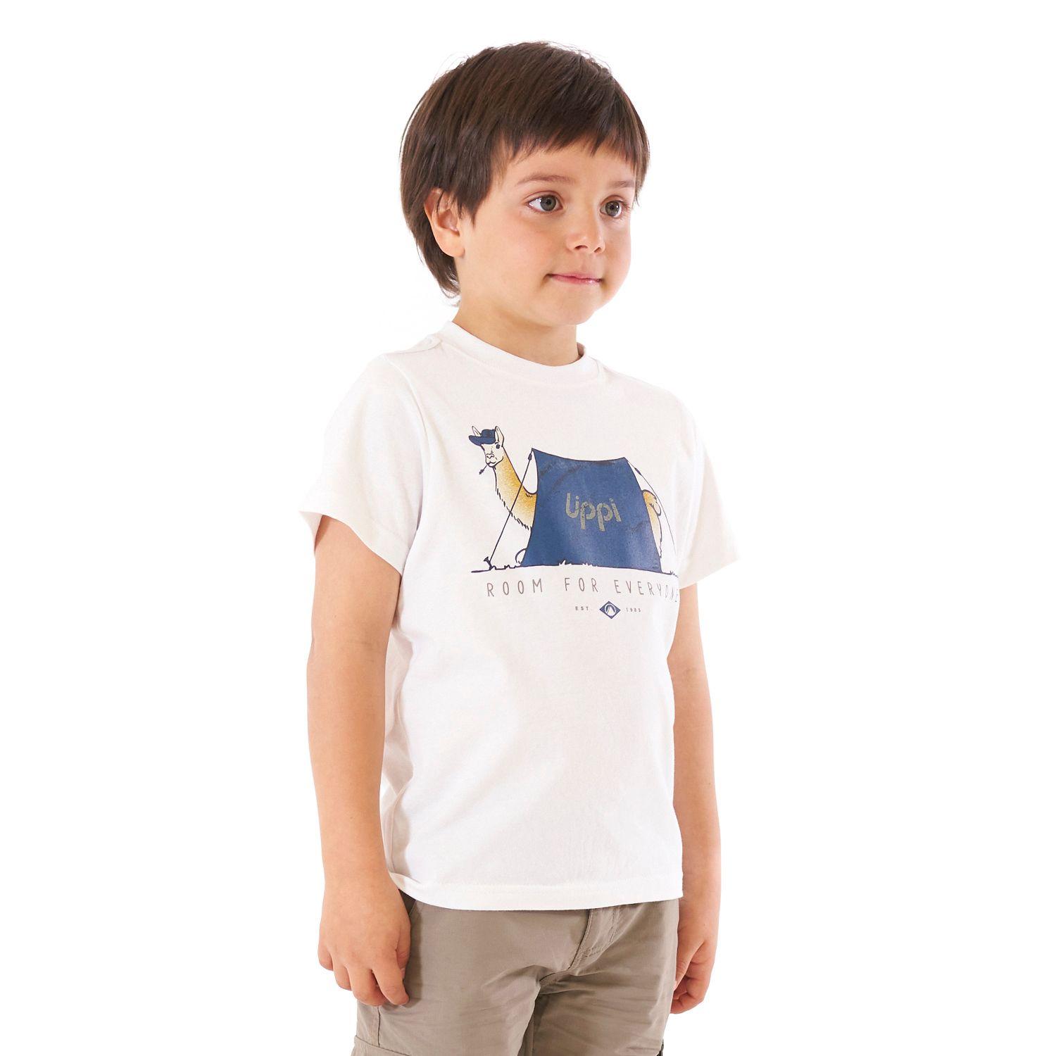 Polera Niño Country UV-Stop T-Shirt Blanco Lippi-2