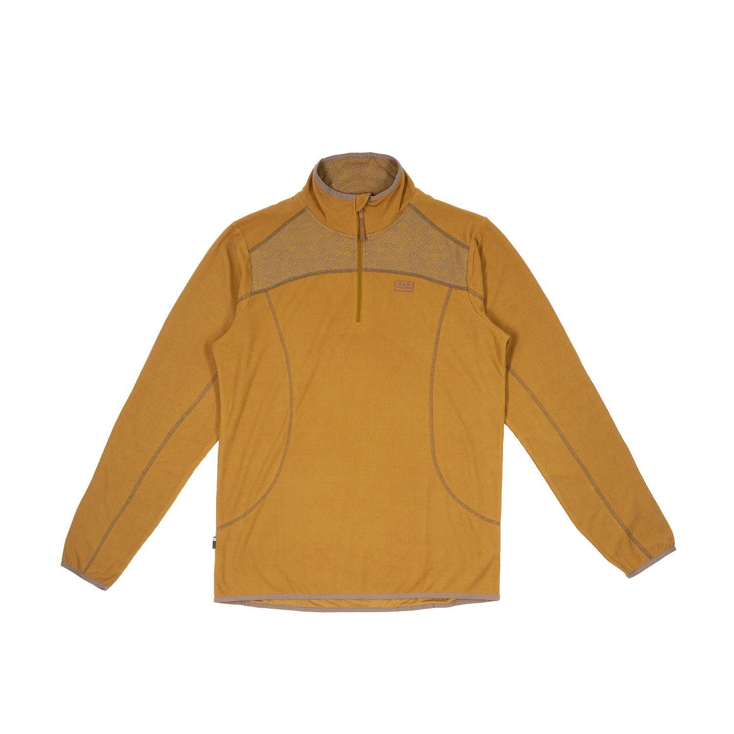 Poleron Hombre Taina Mostaza Haka Honu I20-0